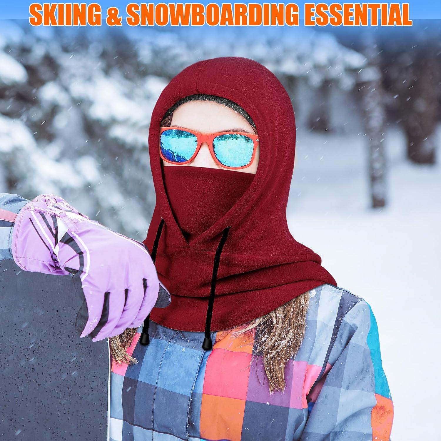 Pasamontañas de Invierno Finvizo Forro Polar Ajustable