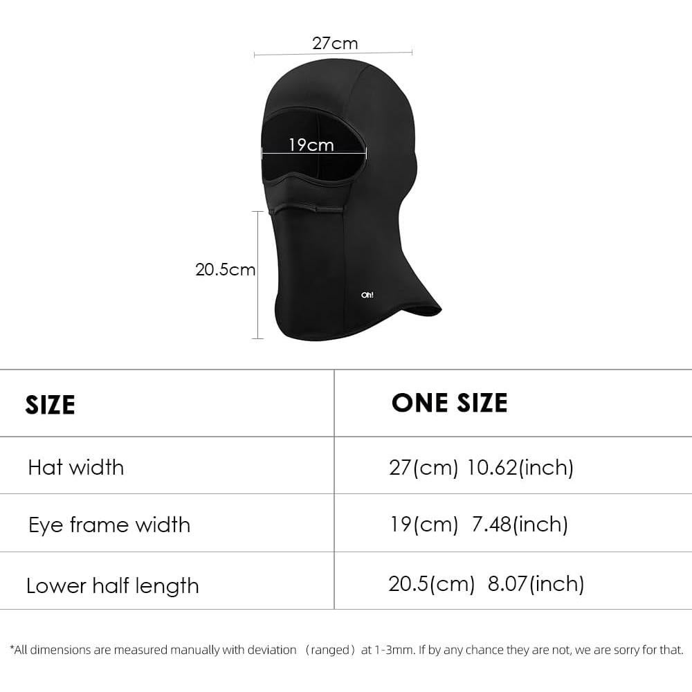 Balaclava Térmica Unisex para Esquí y Motociclismo - Protección Completa