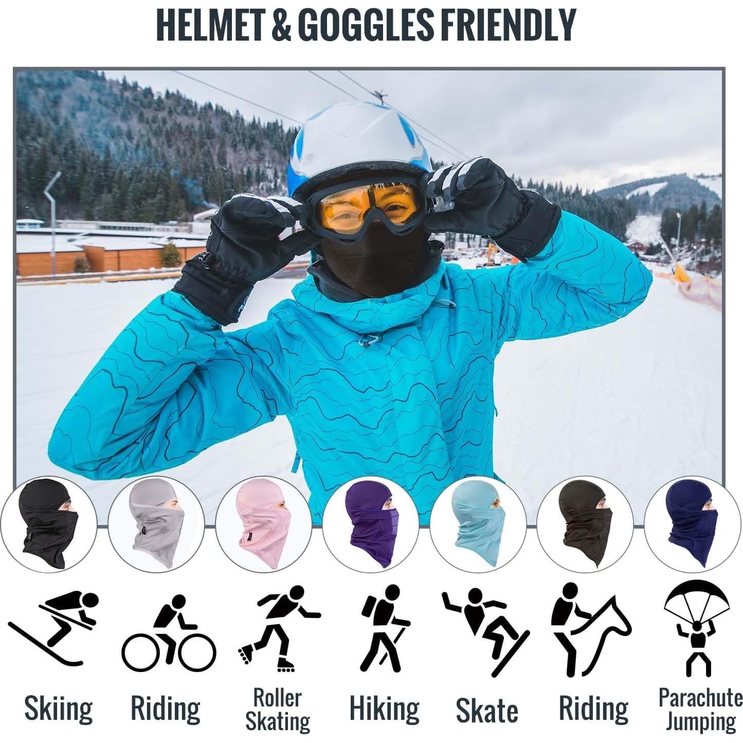 Máscara Balaclava TurboSke Resistente al Viento y Agua - Unisex