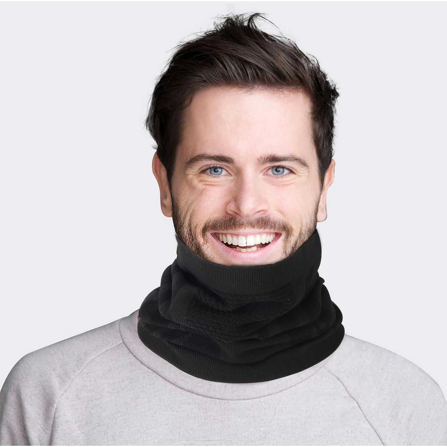 Gaiter de Cuello Invierno Unisex Negro - Máscara Balaclava