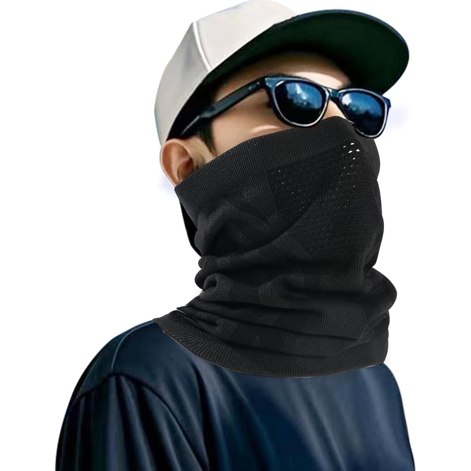 Gaiter de Cuello Invierno Unisex Negro - Máscara Balaclava