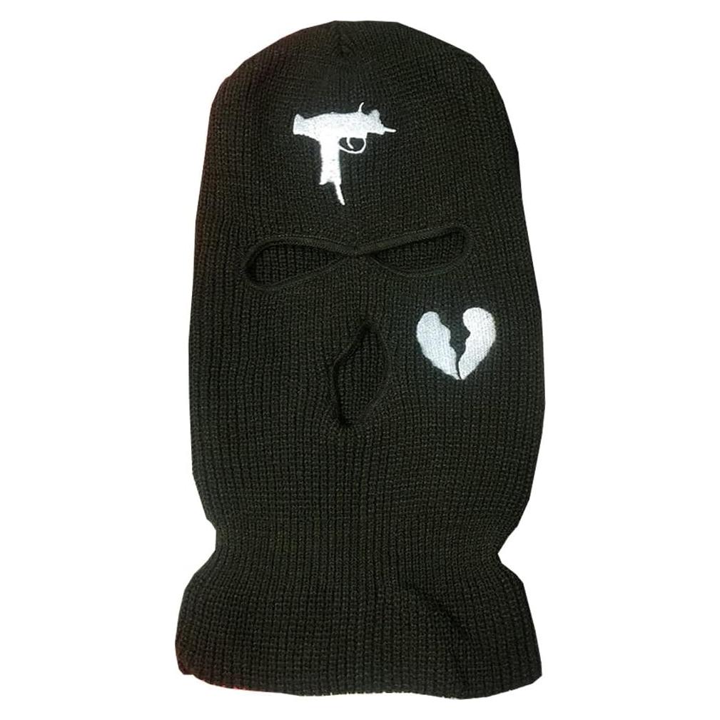 Pasamontañas Uzi Unisex Verde Oscuro Tejido Invierno