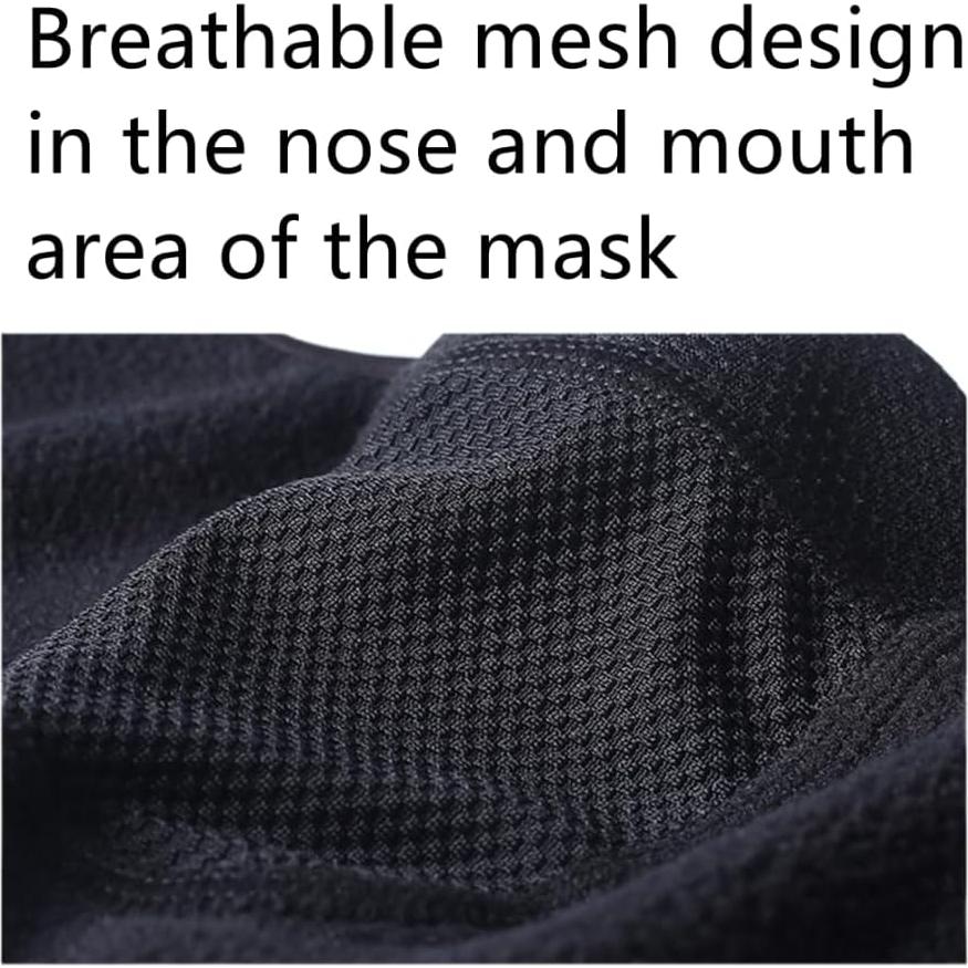 Pasamontañas Invierno Transpirable Calentador de Oídos Gris