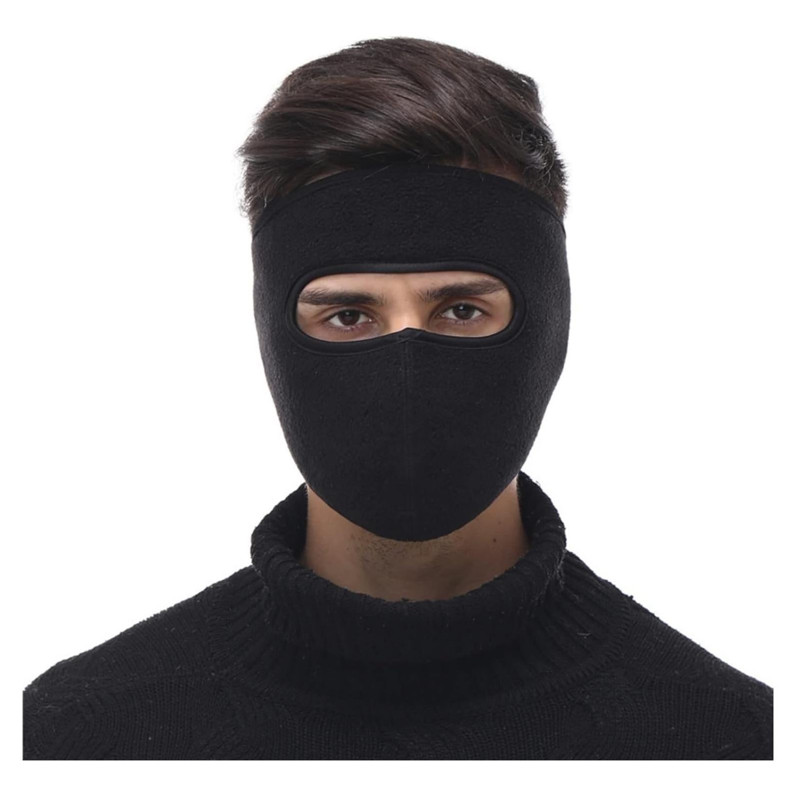 Máscara de Forro Polar Unisex para Esquí y Ciclismo - Ajustable