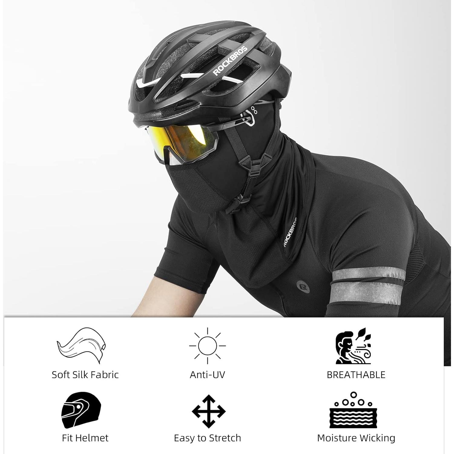 Balaclava ROCKBROS Enfriadora Unisex para Ciclismo y Motocicleta