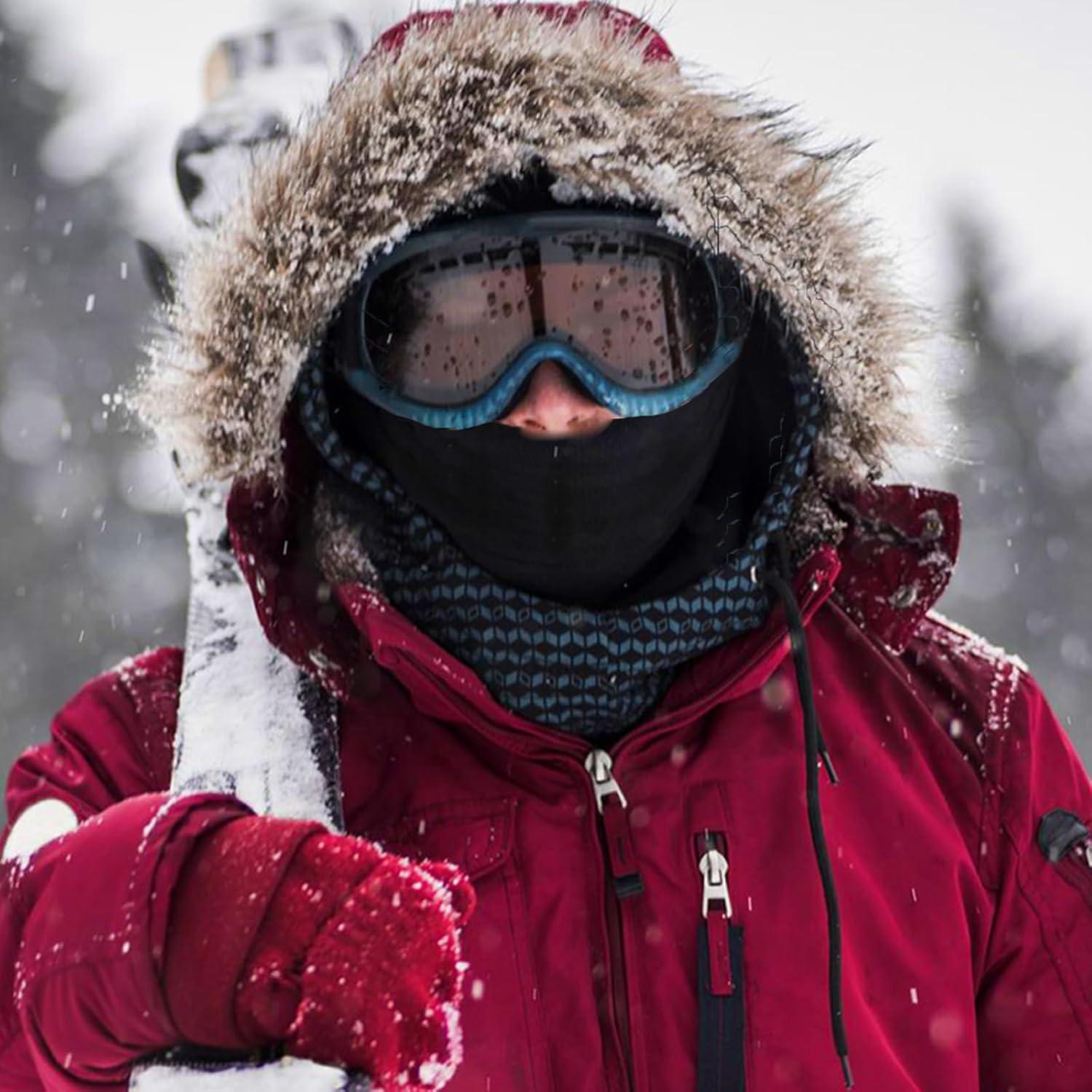 Paquete de 4 Máscaras Balaclava Ezovino Unisex para Esquí
