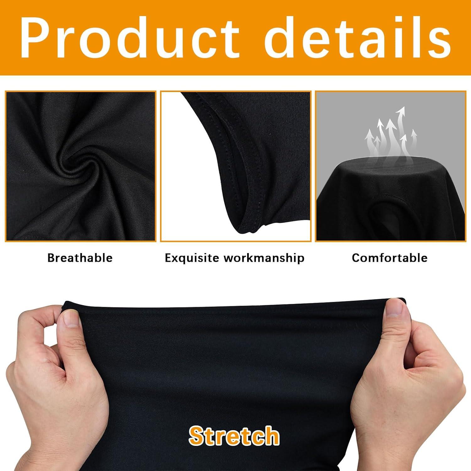 15 PCS Máscara de Esquí Balaclava Negra UV para Hombres/Mujeres