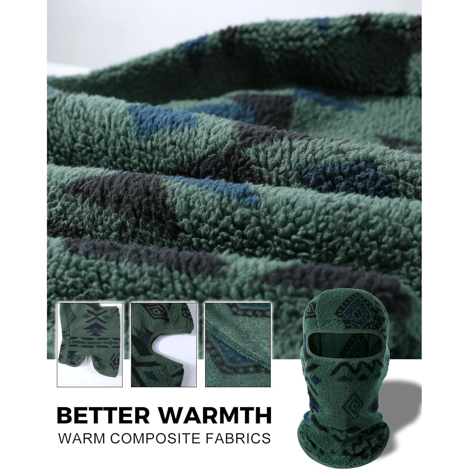 Máscara Balaclava WTACTFUL de Forro Polar Multicolor