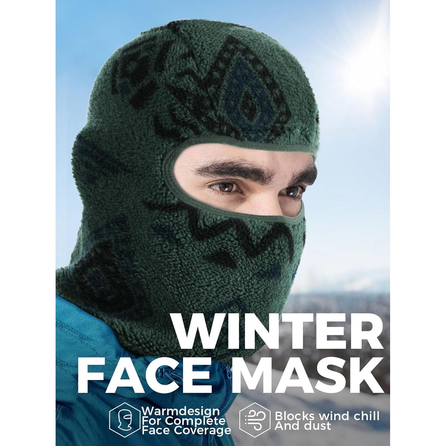 Máscara Balaclava WTACTFUL de Forro Polar Multicolor