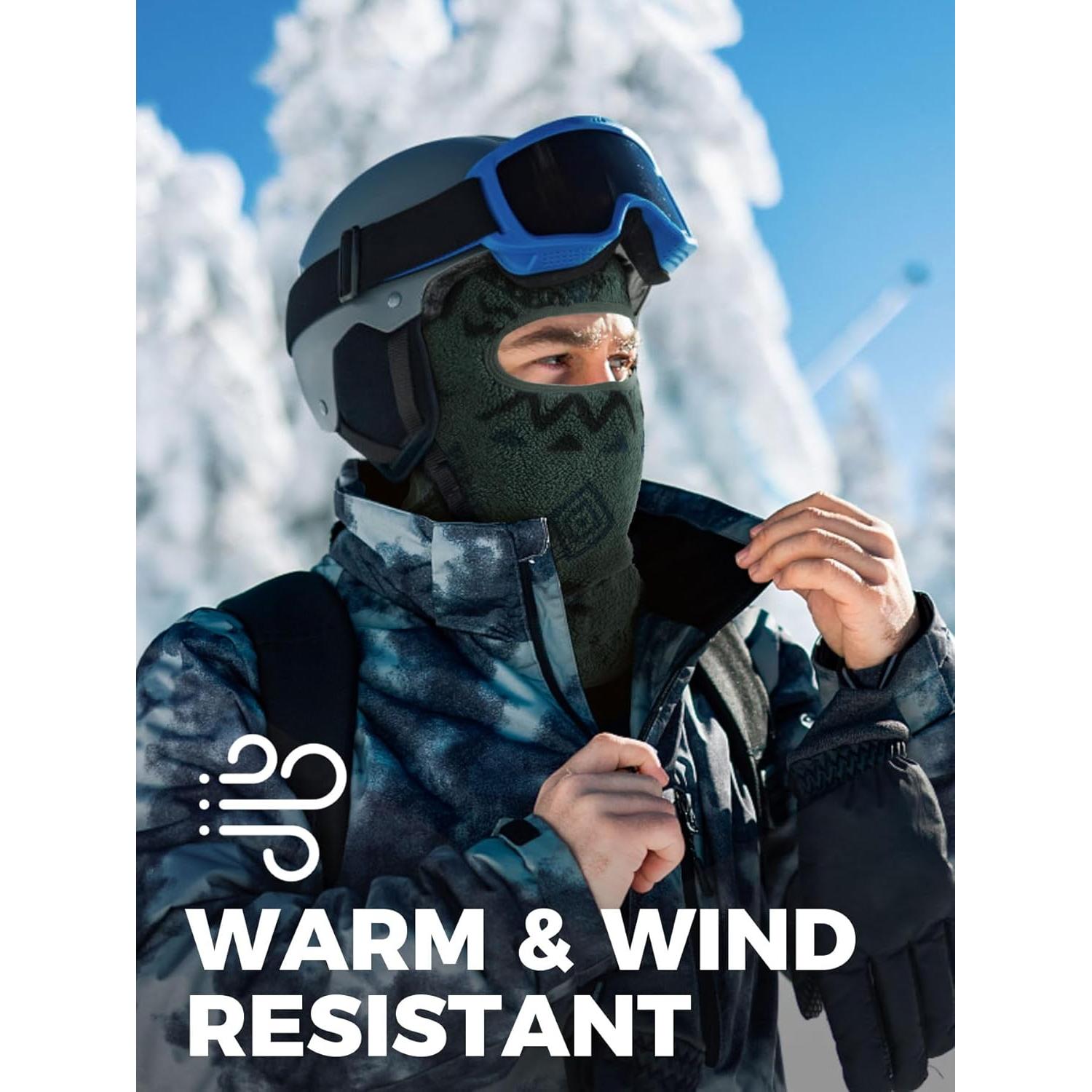 Máscara Balaclava WTACTFUL de Forro Polar Multicolor