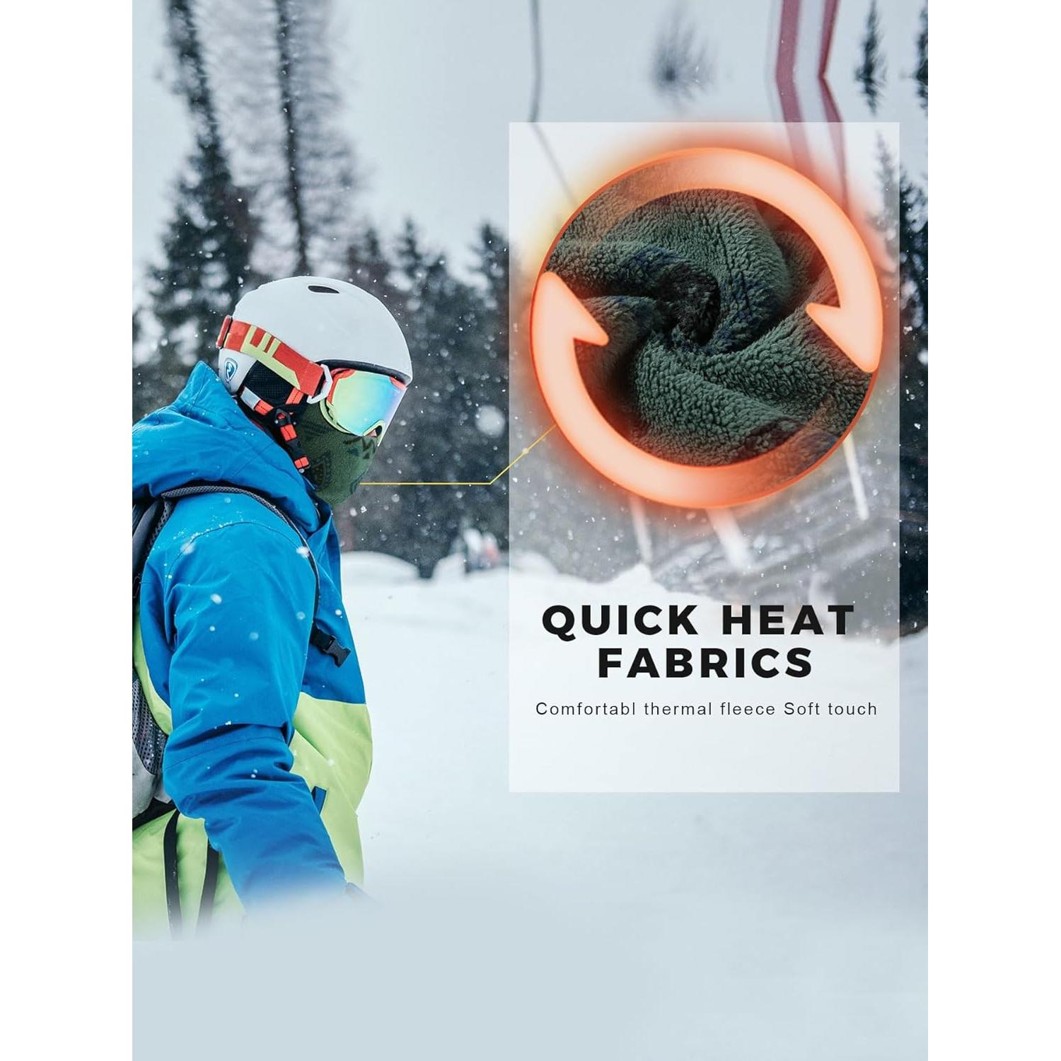 Máscara Balaclava WTACTFUL de Forro Polar Multicolor