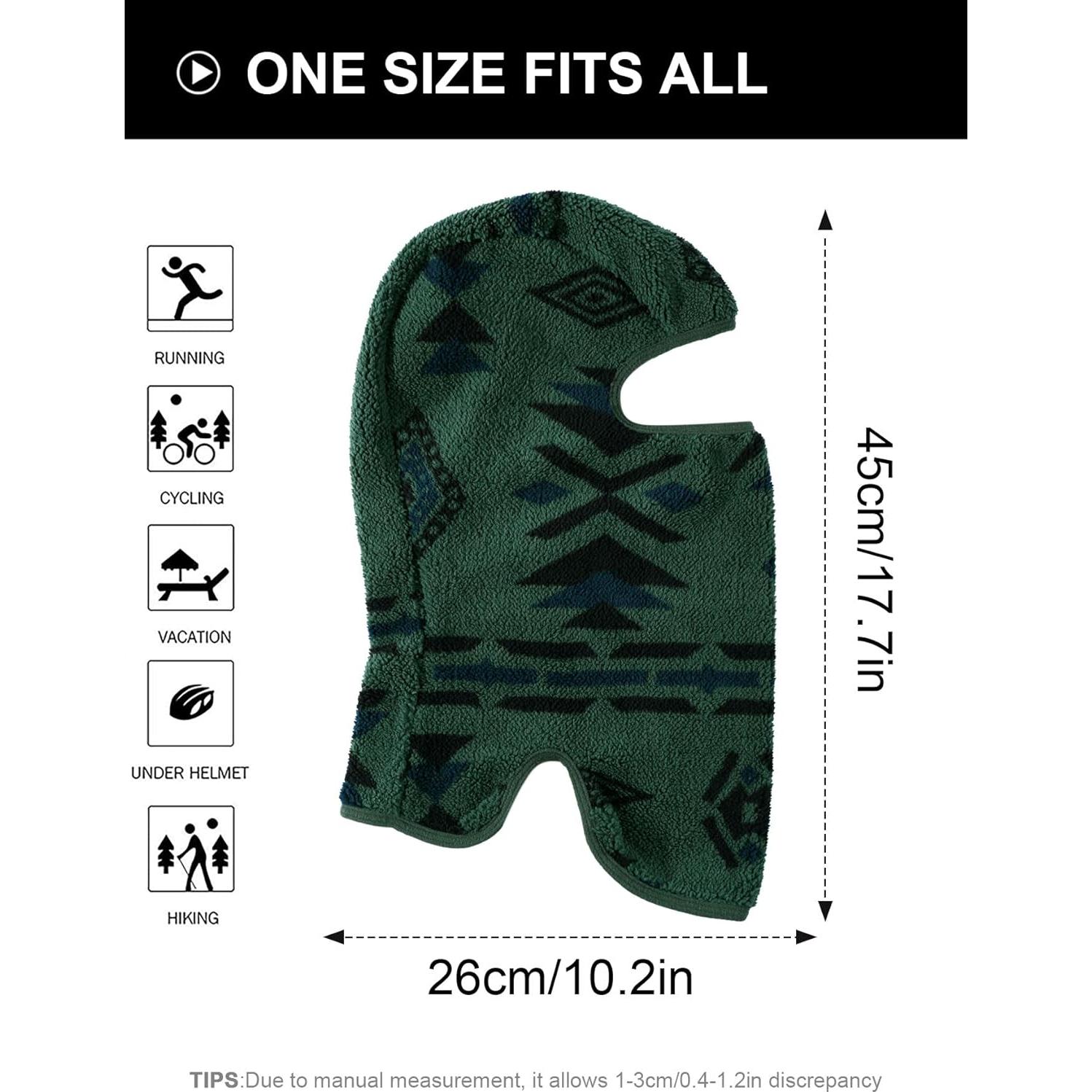 Máscara Balaclava WTACTFUL de Forro Polar Multicolor