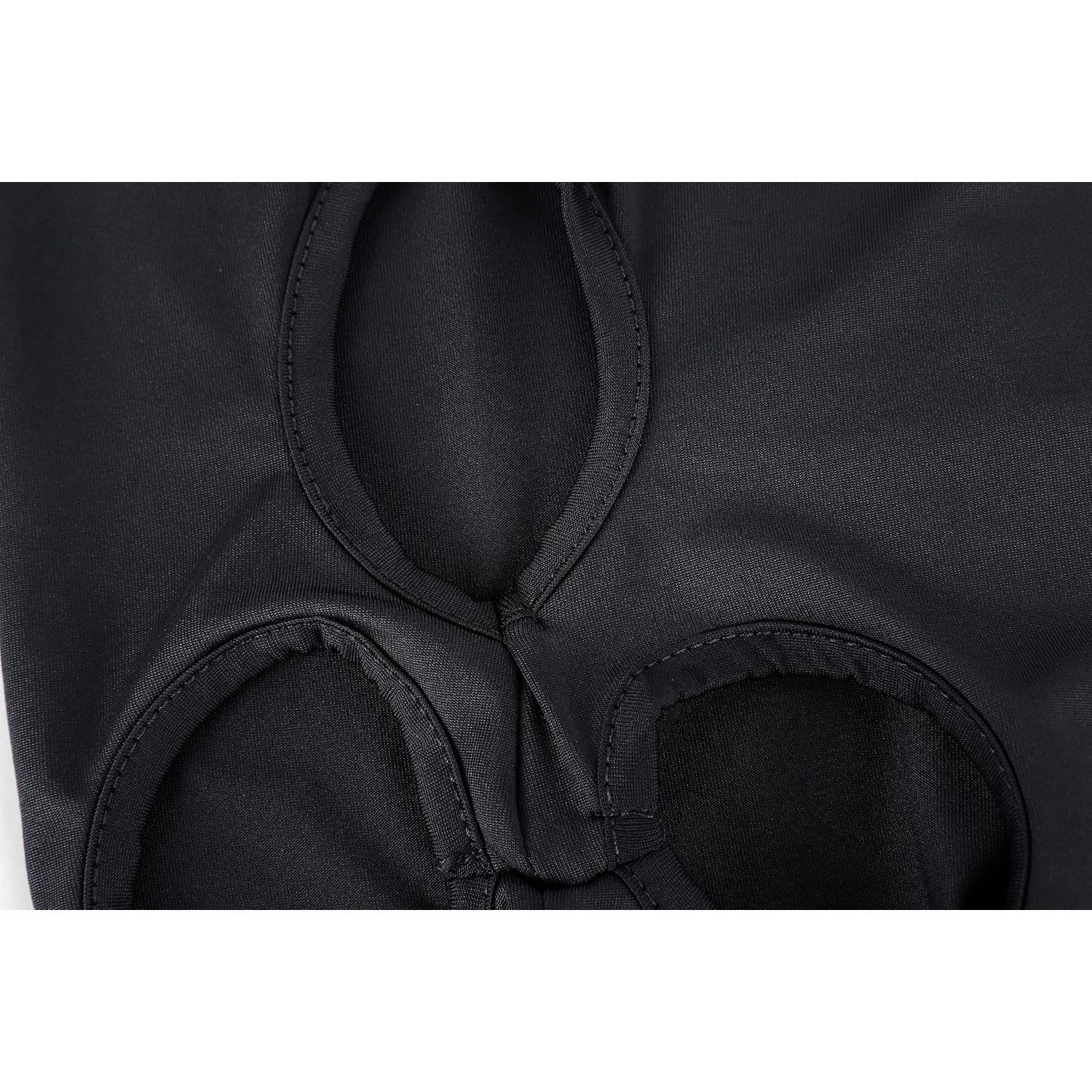 Máscara Balaclava Completa Unisex Gris Oscuro 3 Agujeros