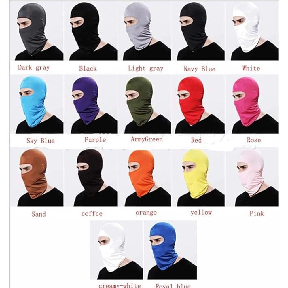 3 Máscaras Térmicas de Cara Completa Genérico para Ciclismo