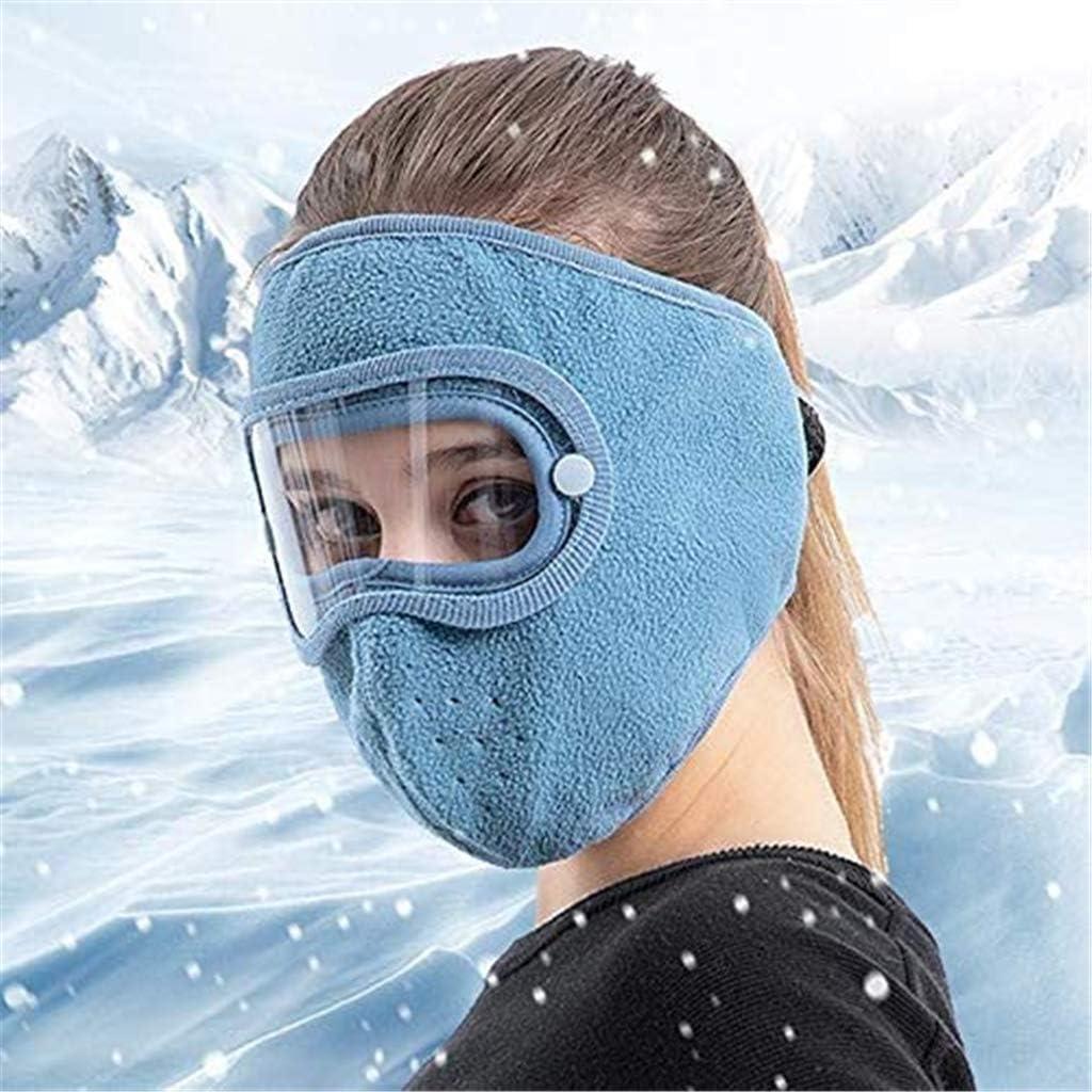 Máscara Térmica de Invierno Unisex Azul - Protección Completa