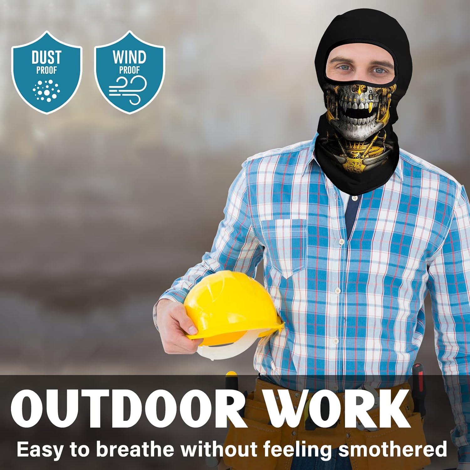 Máscara Balaclava Obacle Unisex 3D para Ciclismo y Esquí