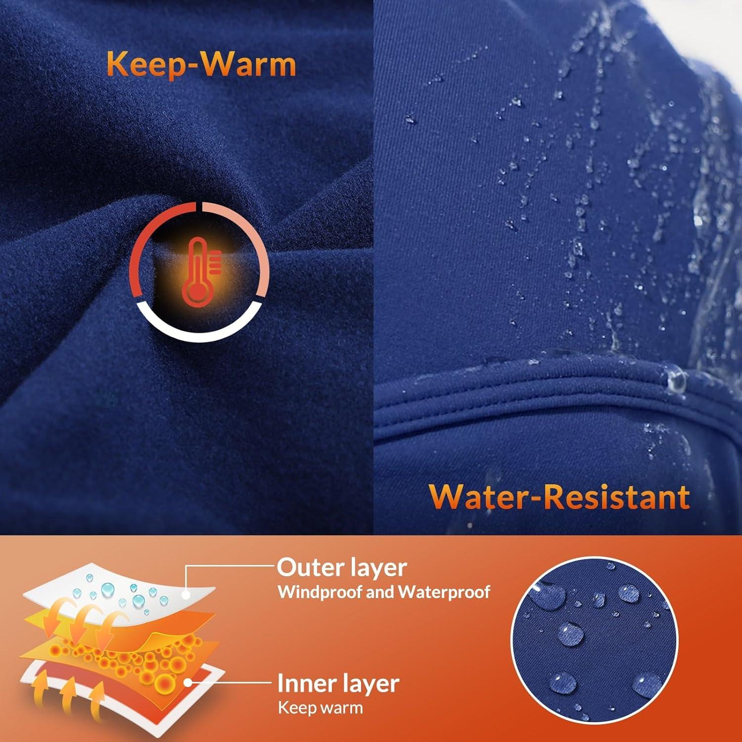 Baleaf Balaclava Resistente al Agua Unisex - Cálida y Versátil