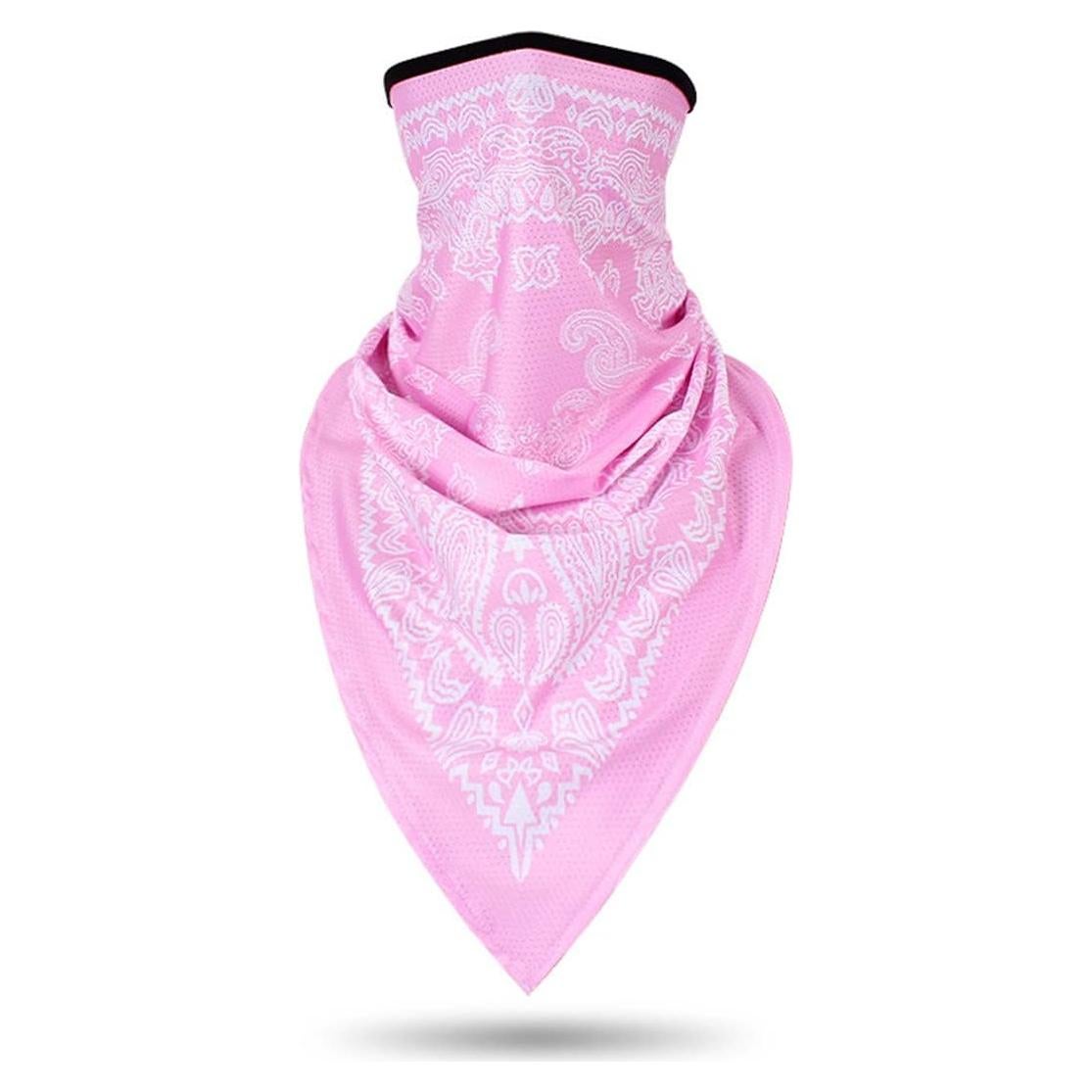 Bandana Multifuncional LKXHarleya con Estampado Paisley 24x52cm