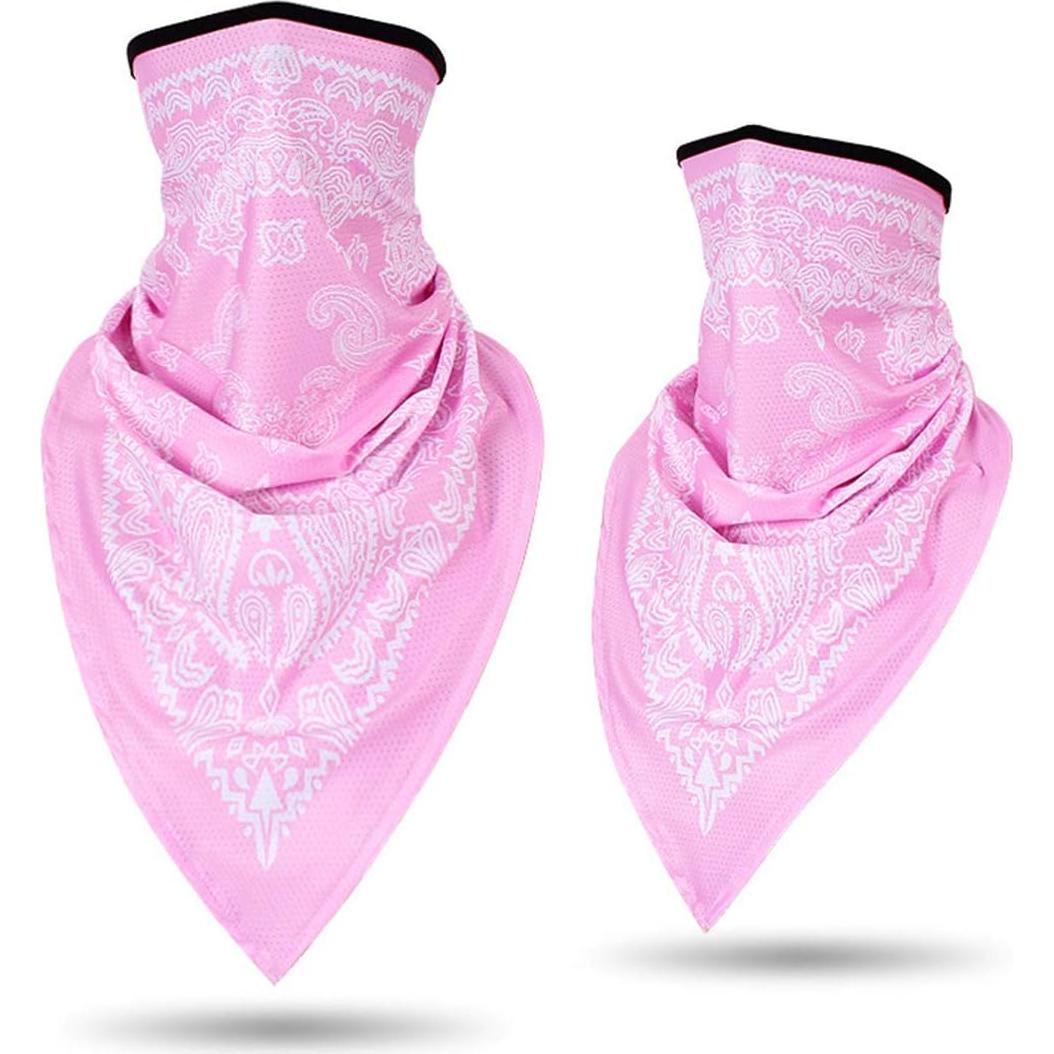 Bandana Multifuncional LKXHarleya con Estampado Paisley 24x52cm
