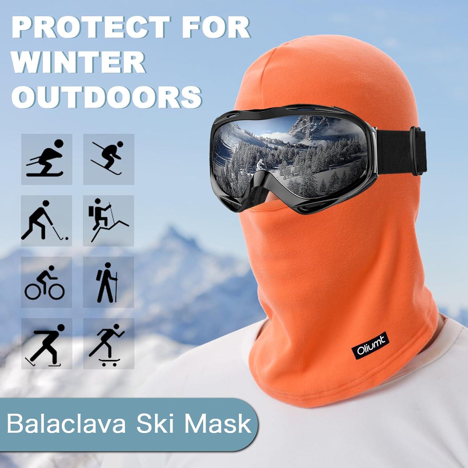 Máscara Balaclava Térmica Polar Unisex para Esquí y Snowboard