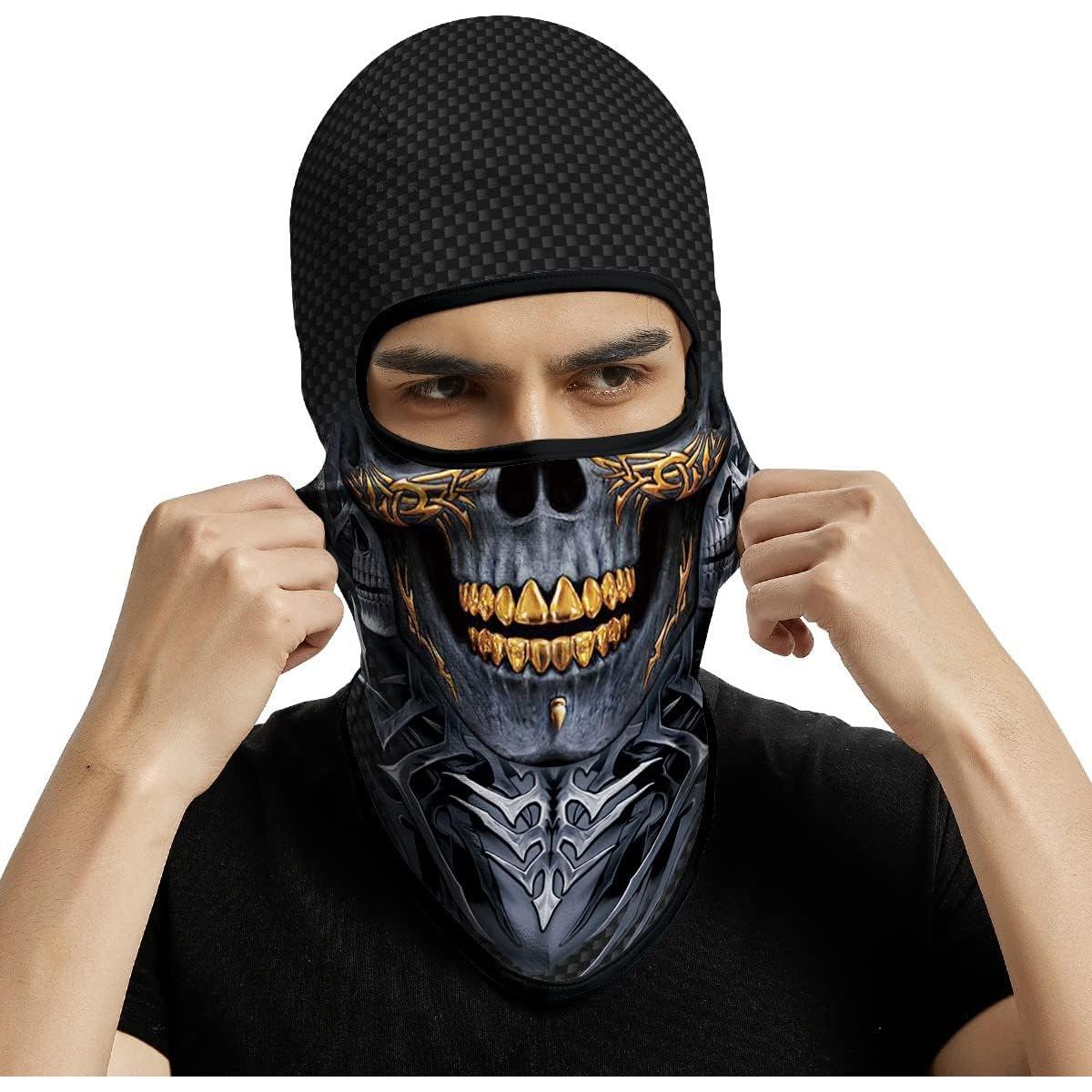 Máscara Balaclava Táctica Unisex para Esquí y Motocicleta