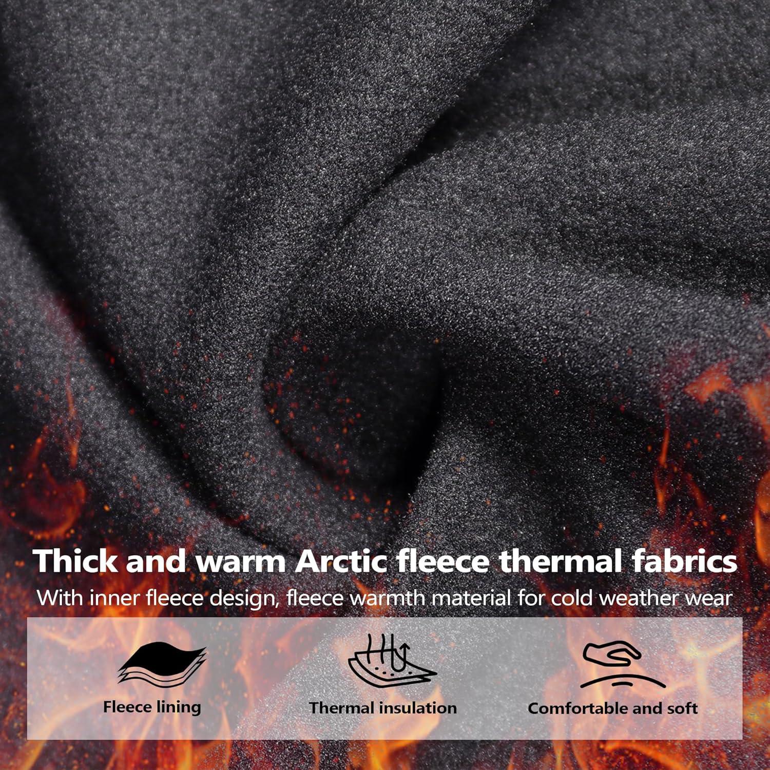 Pasamontañas Térmico Voofly Unisex Forro Polar Gris