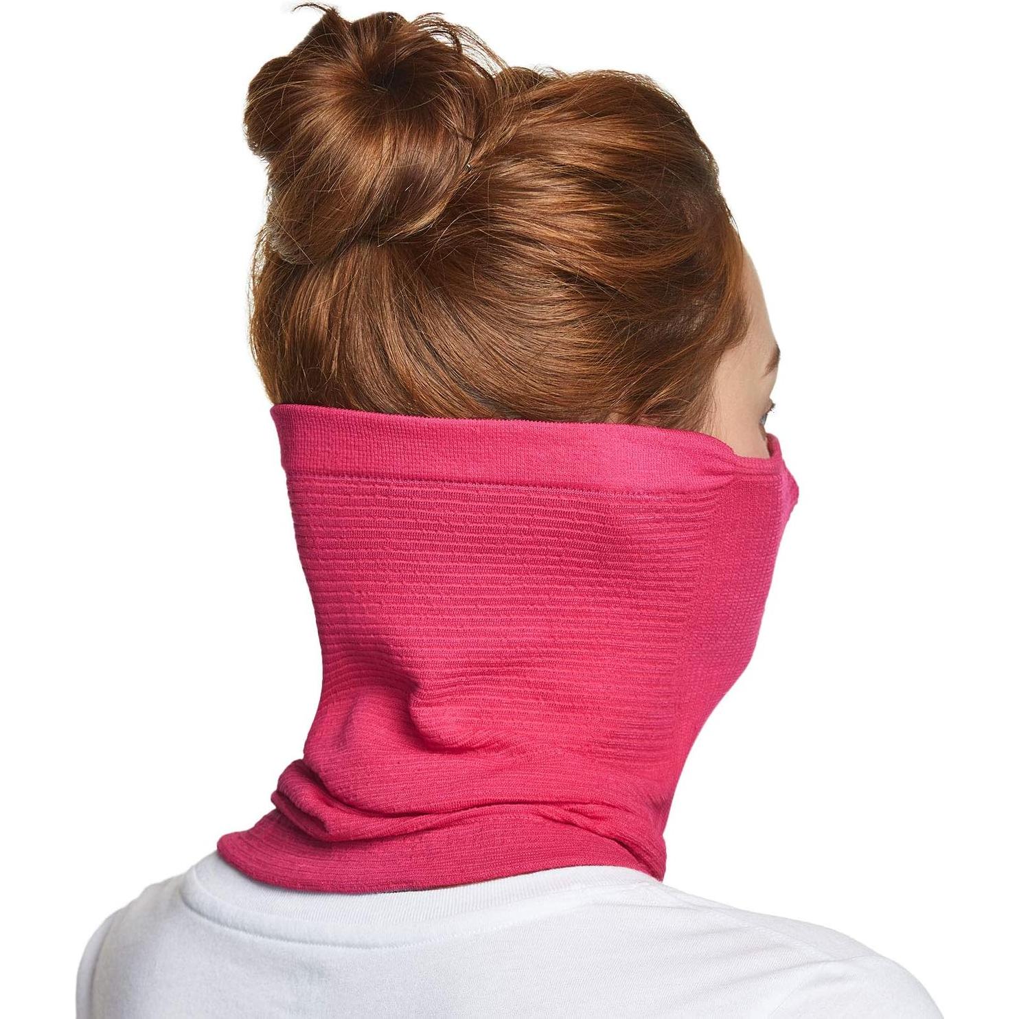 Calentador de Cuello TSLA Unisex Rosa para Invierno