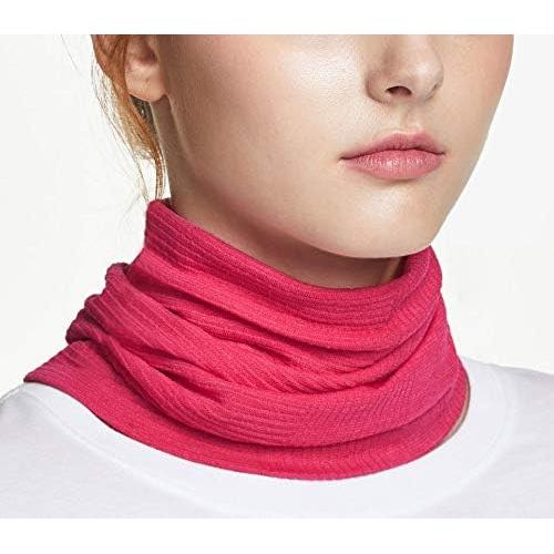 Calentador de Cuello TSLA Unisex Rosa para Invierno