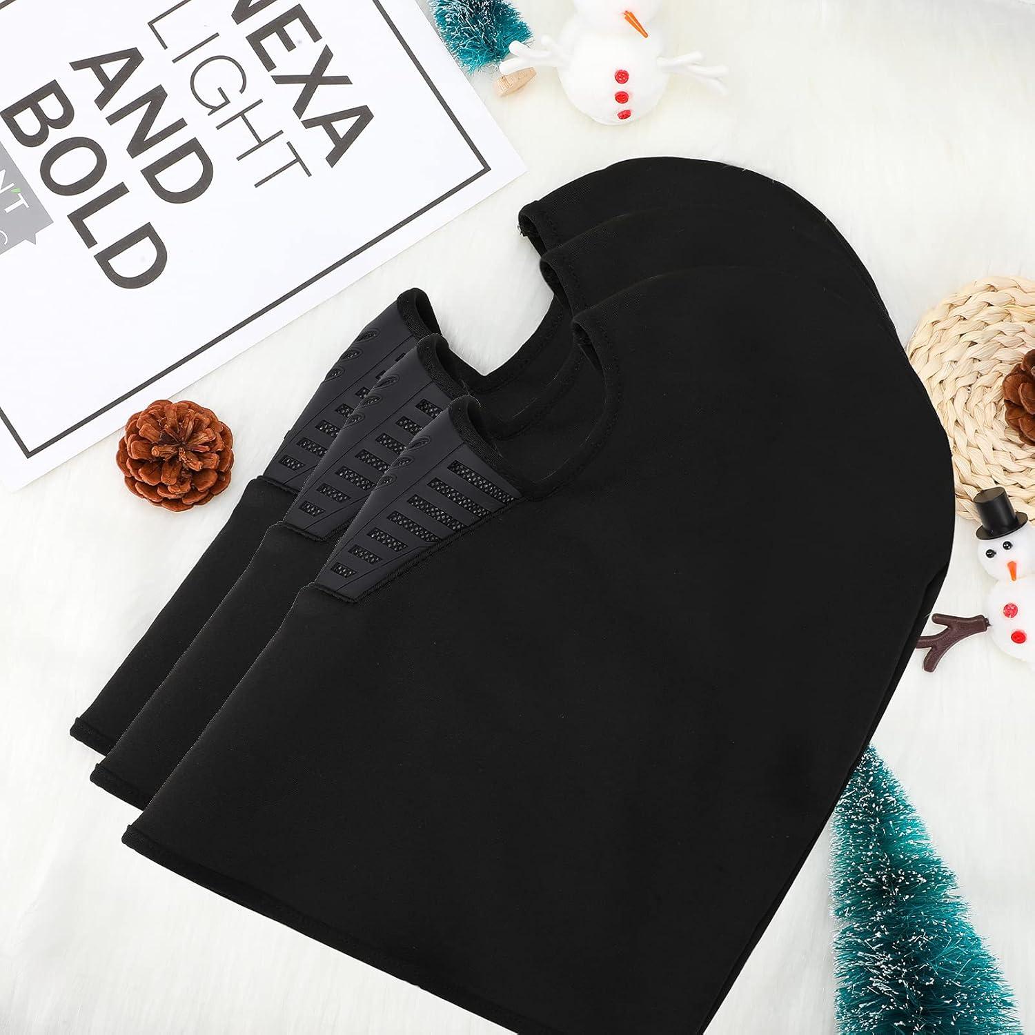 3 Piezas Balaclavas de Invierno a Prueba de Viento Negro