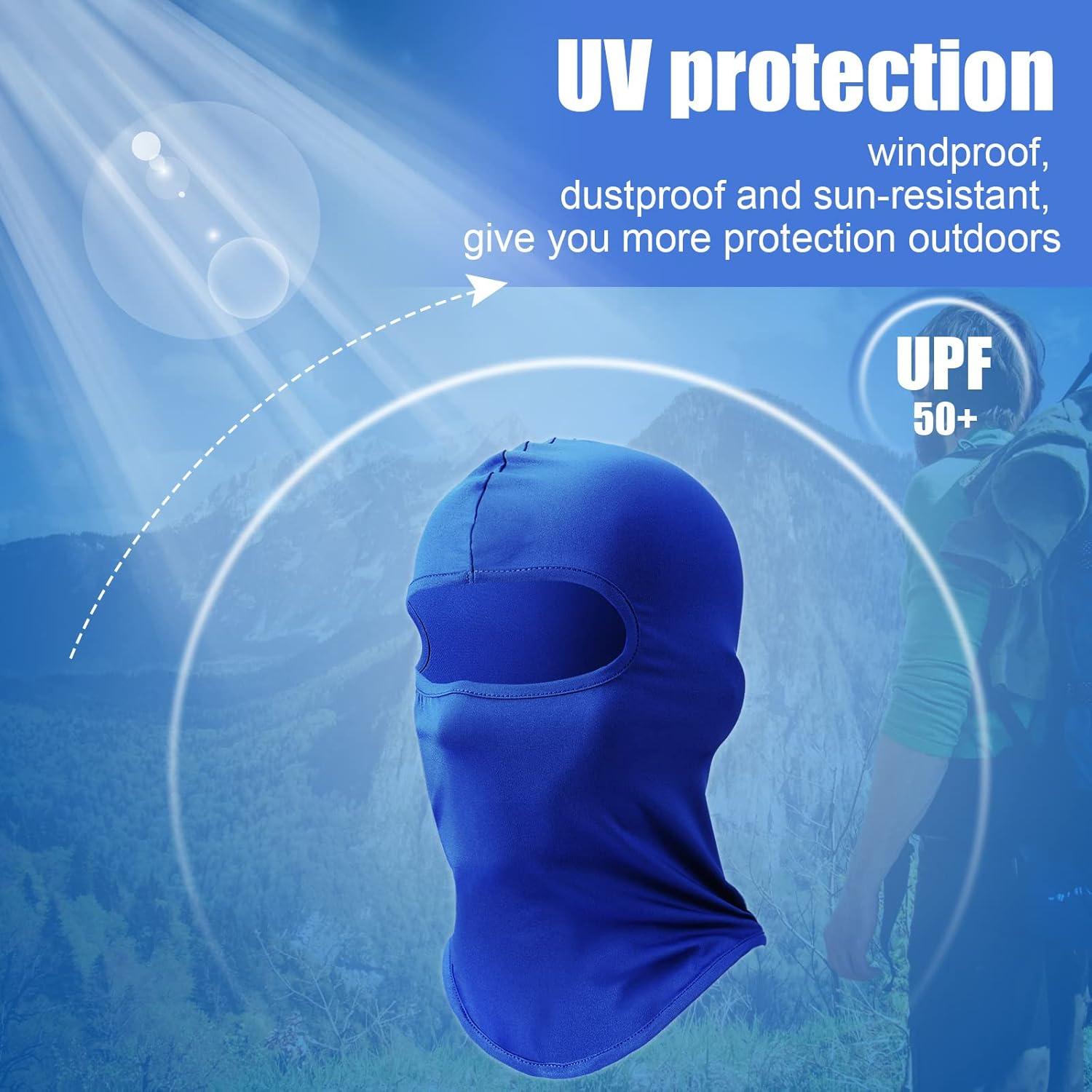 30 Piezas Máscaras Balaclava UV Protección para Hombres y Mujeres