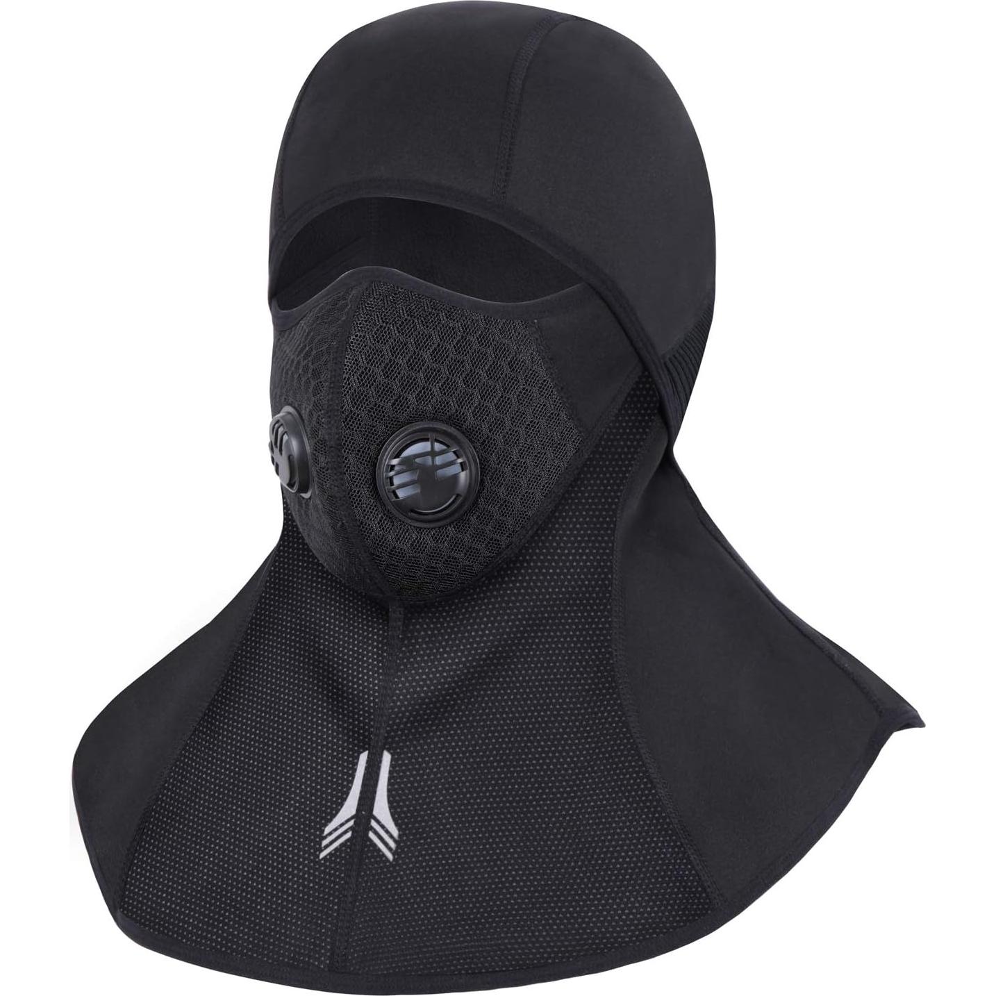 Mascarilla Balaclava Invierno Impermeable Transpirable Negra