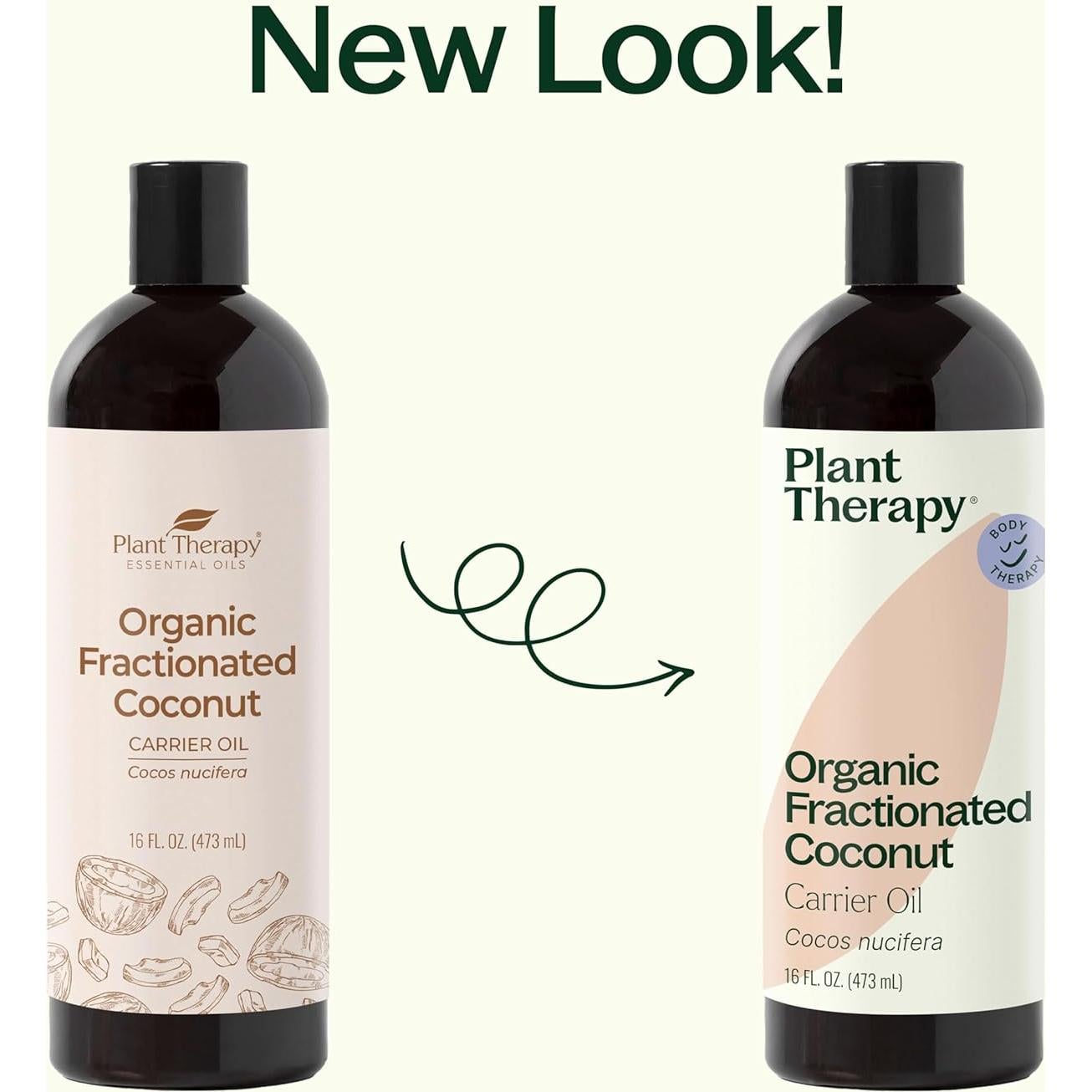 Aceite de Coco Fraccionado Plant Therapy 473 ml Hidratante