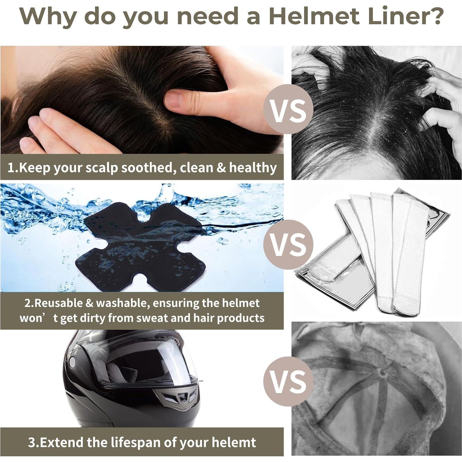 Forro Antitranspirante Prodigy TW para Casco - 30.48x30.48 cm