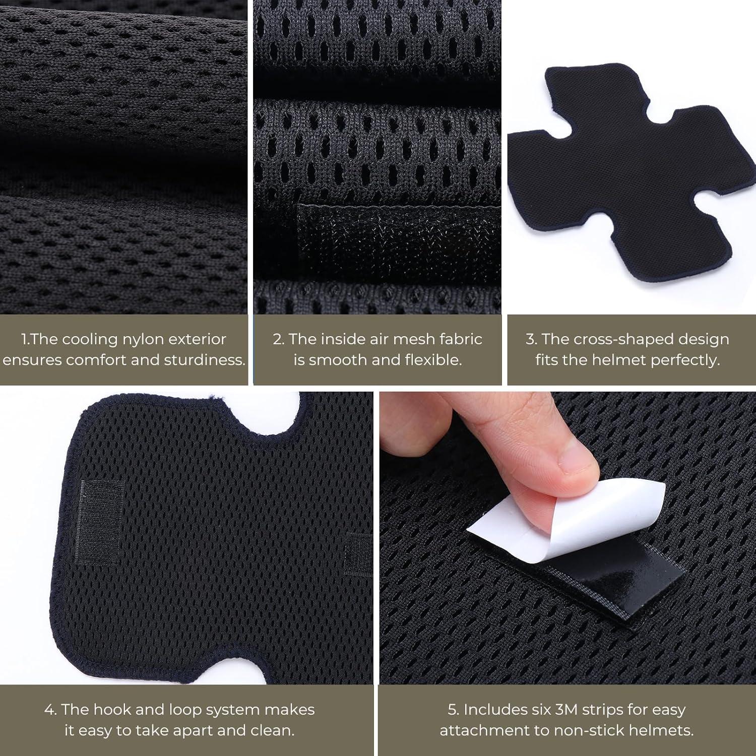 Forro Antitranspirante Prodigy TW para Casco - 30.48x30.48 cm