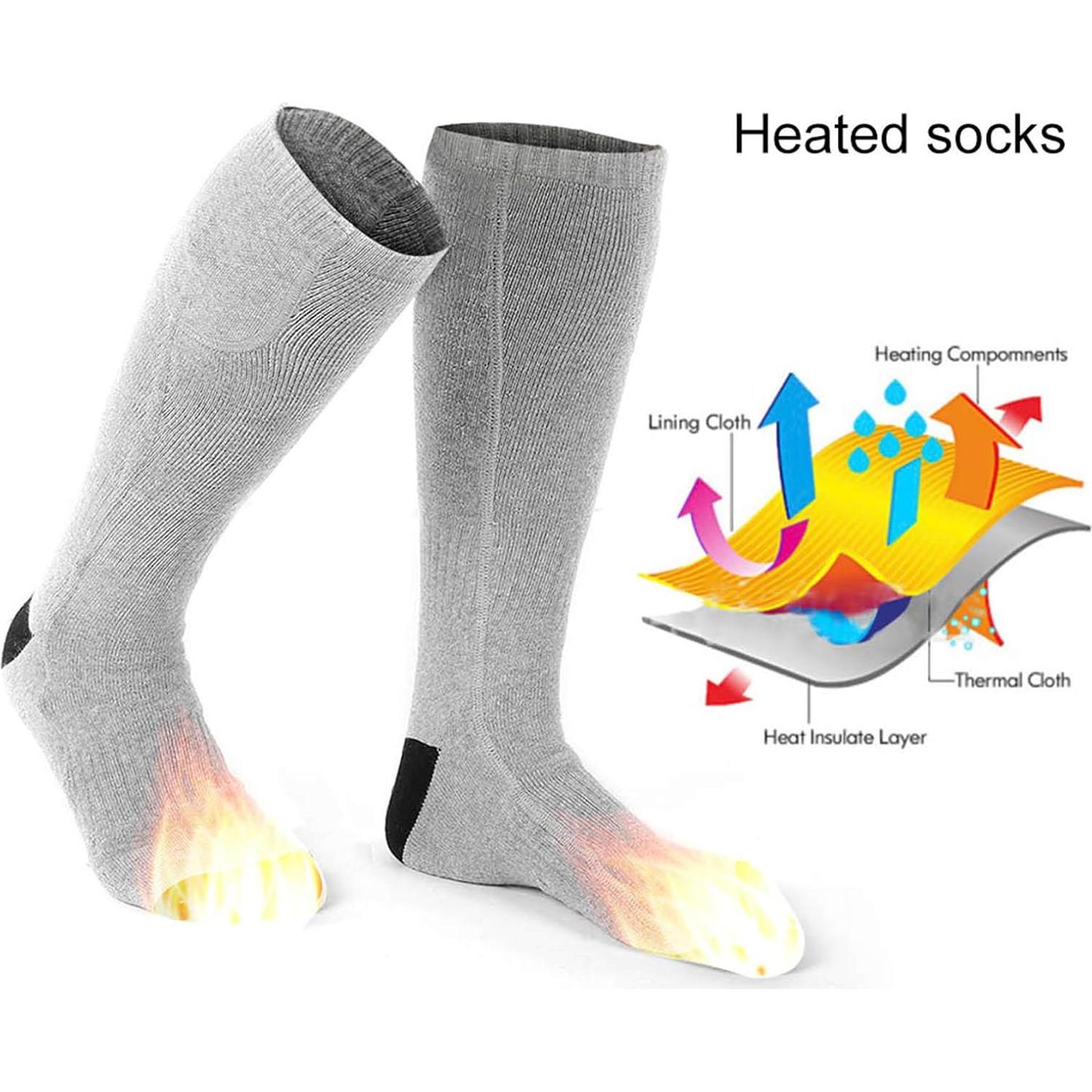 Calcetines Calentados Fabater para Invierno - Algodón, 50°C