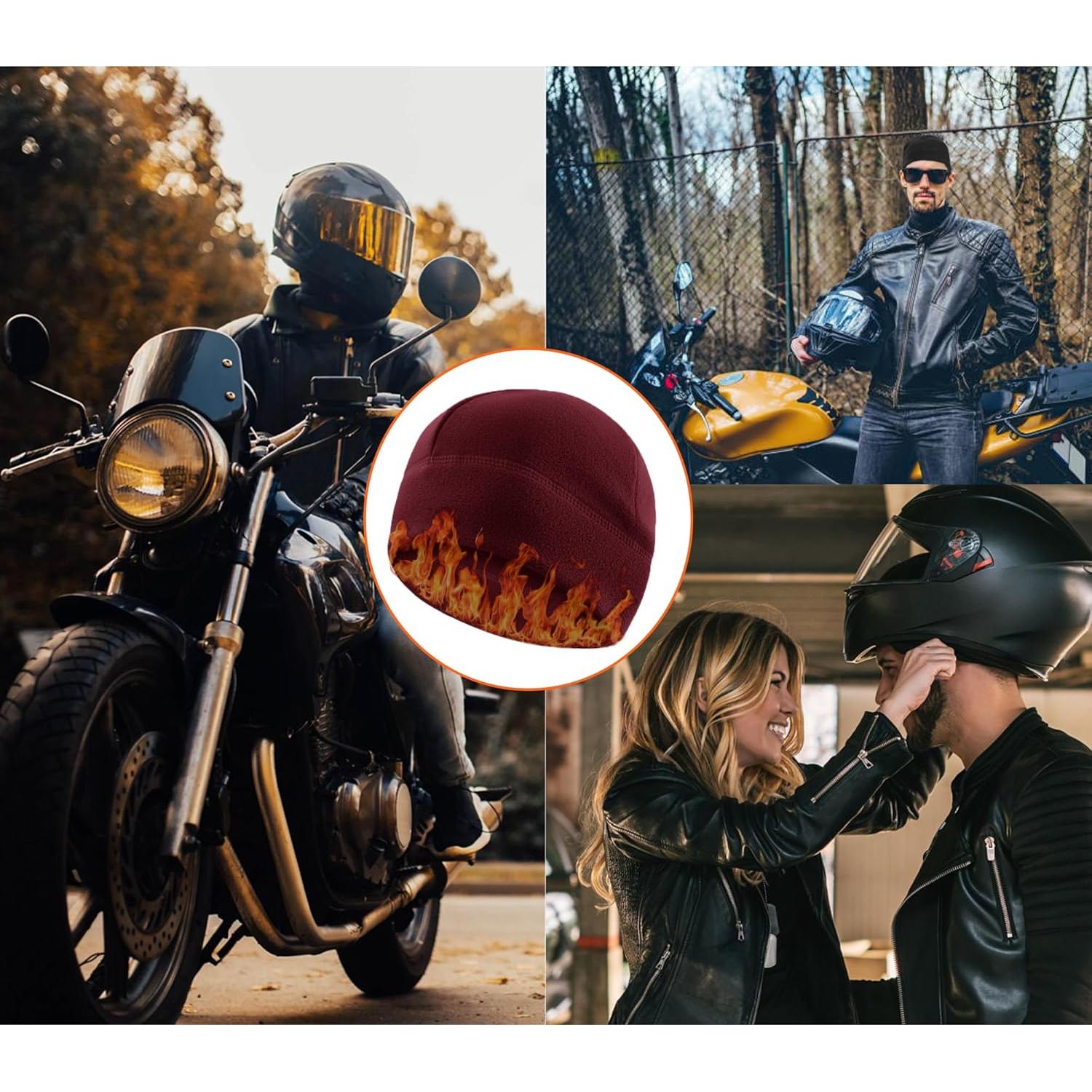 Gorros de Forro Polar Multicolor 12 Piezas para Invierno