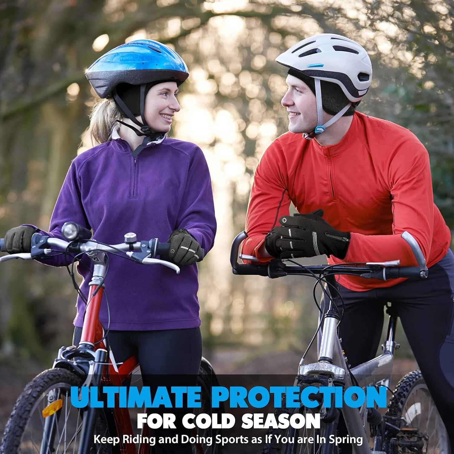 Gorro de Esqueleto Térmico para Mujeres Hikenture - Negro