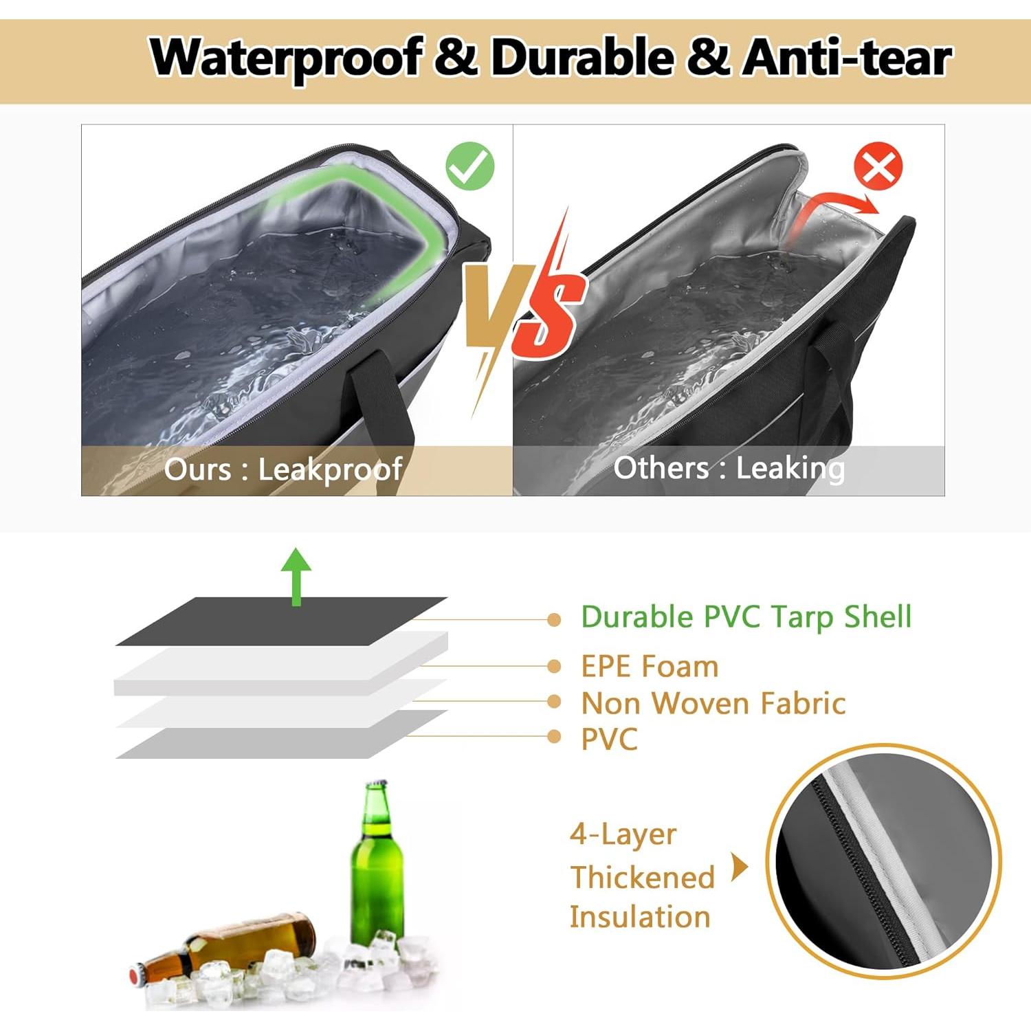 Bolsa de Enfriamiento HODRANT para Sillín de Motocicleta 8.25L