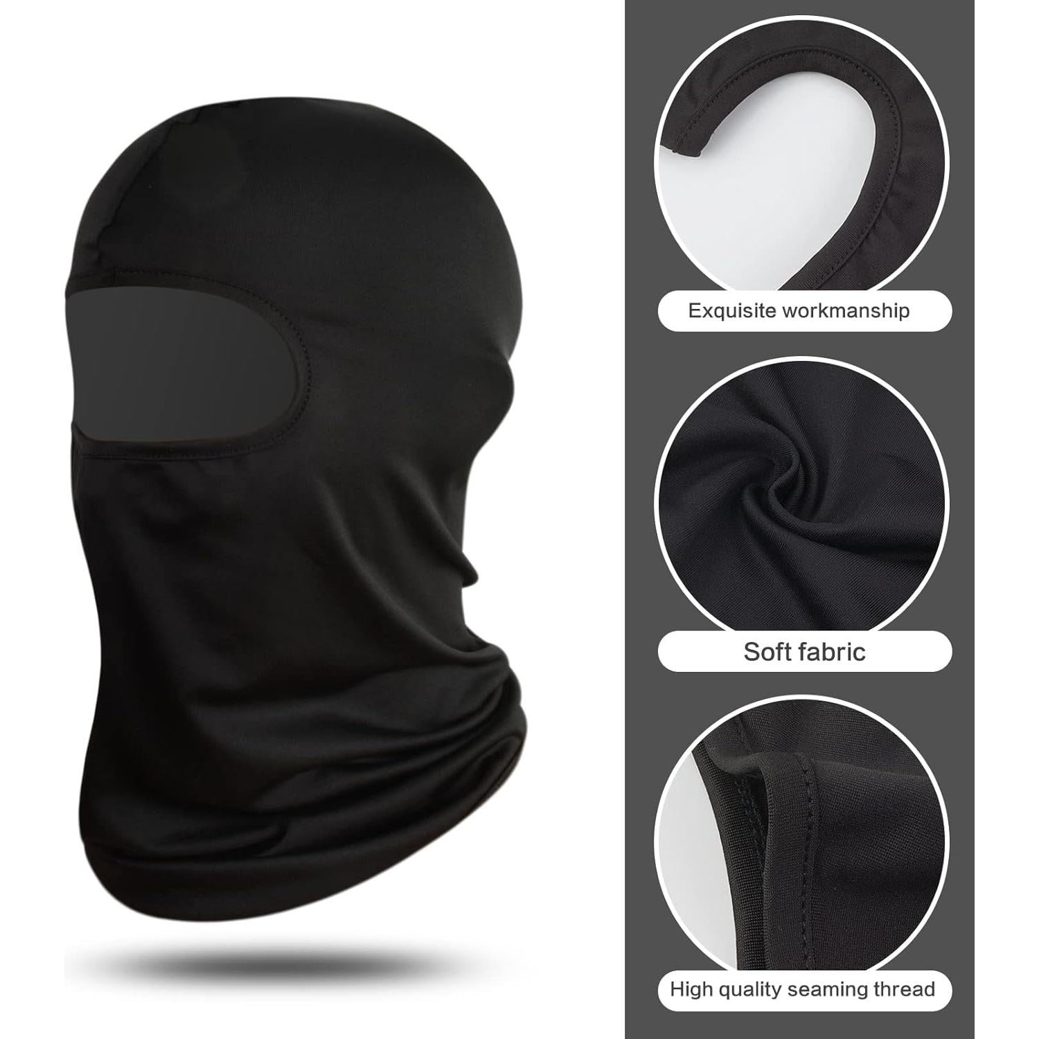 Balaclava Sunland 3 Paquetes para Motocicleta y Ciclismo