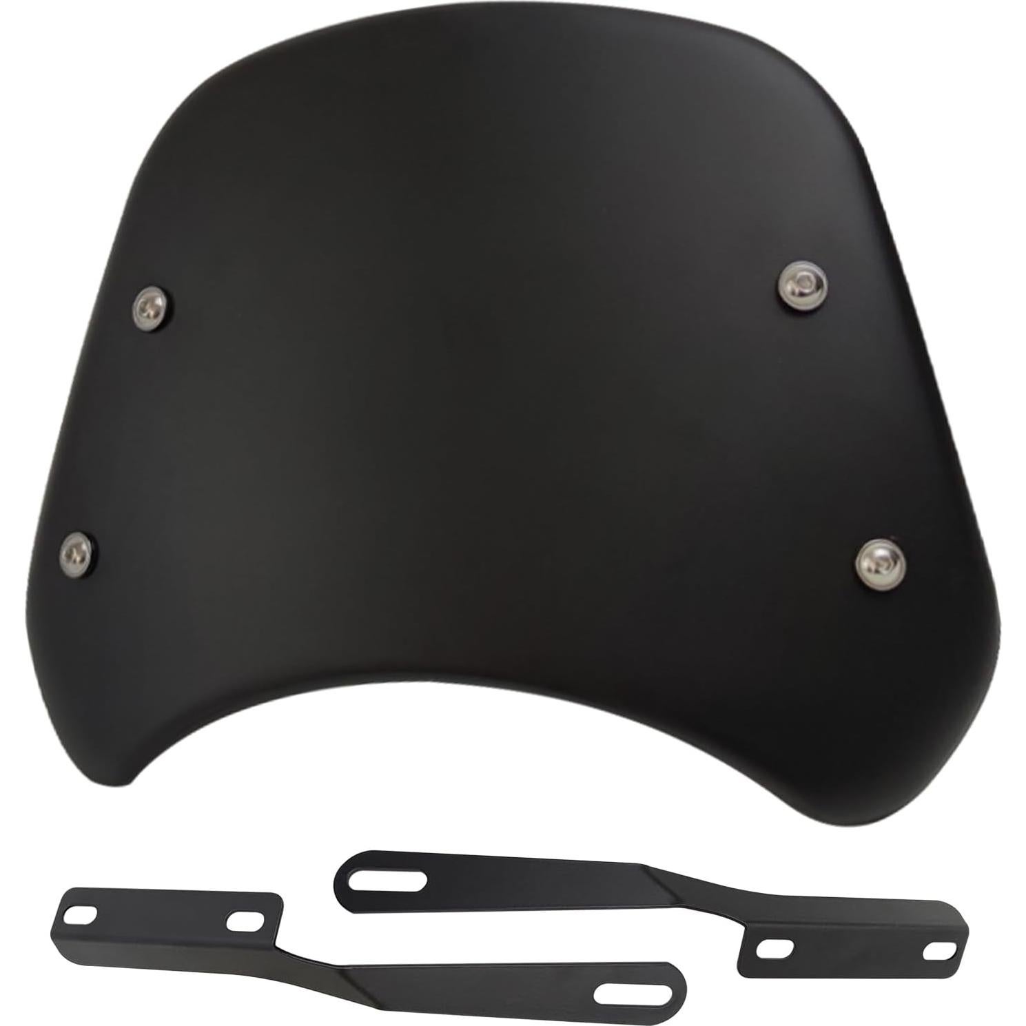 Deflector de Viento Universal para Motocicleta HP02FD-B 5-7" Negro