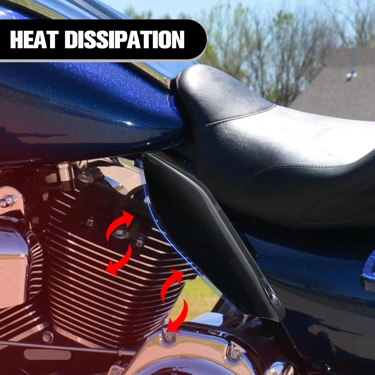 Deflector de Calor para Motocicleta Harley 2009-2024