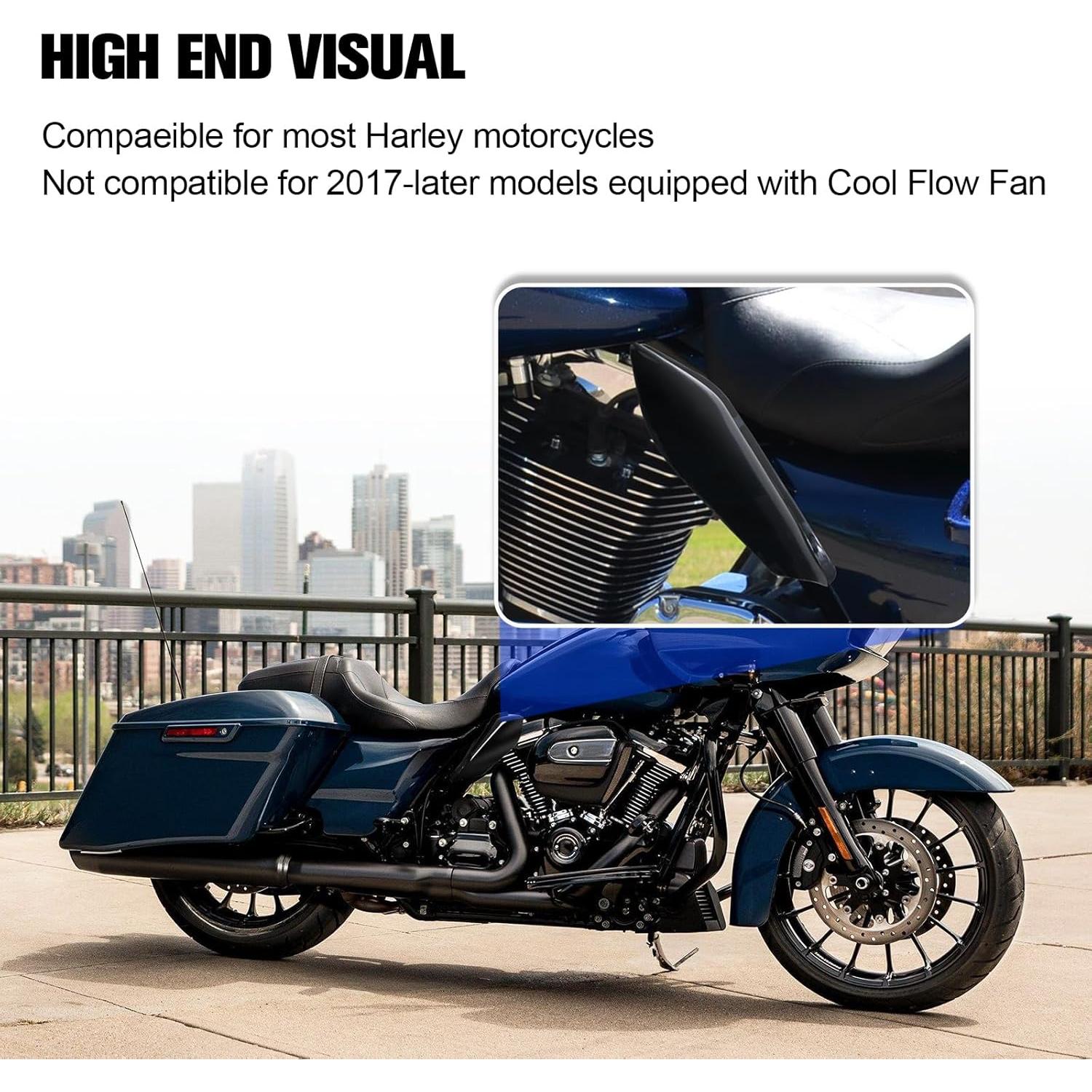 Deflector de Calor para Motocicleta Harley 2009-2024