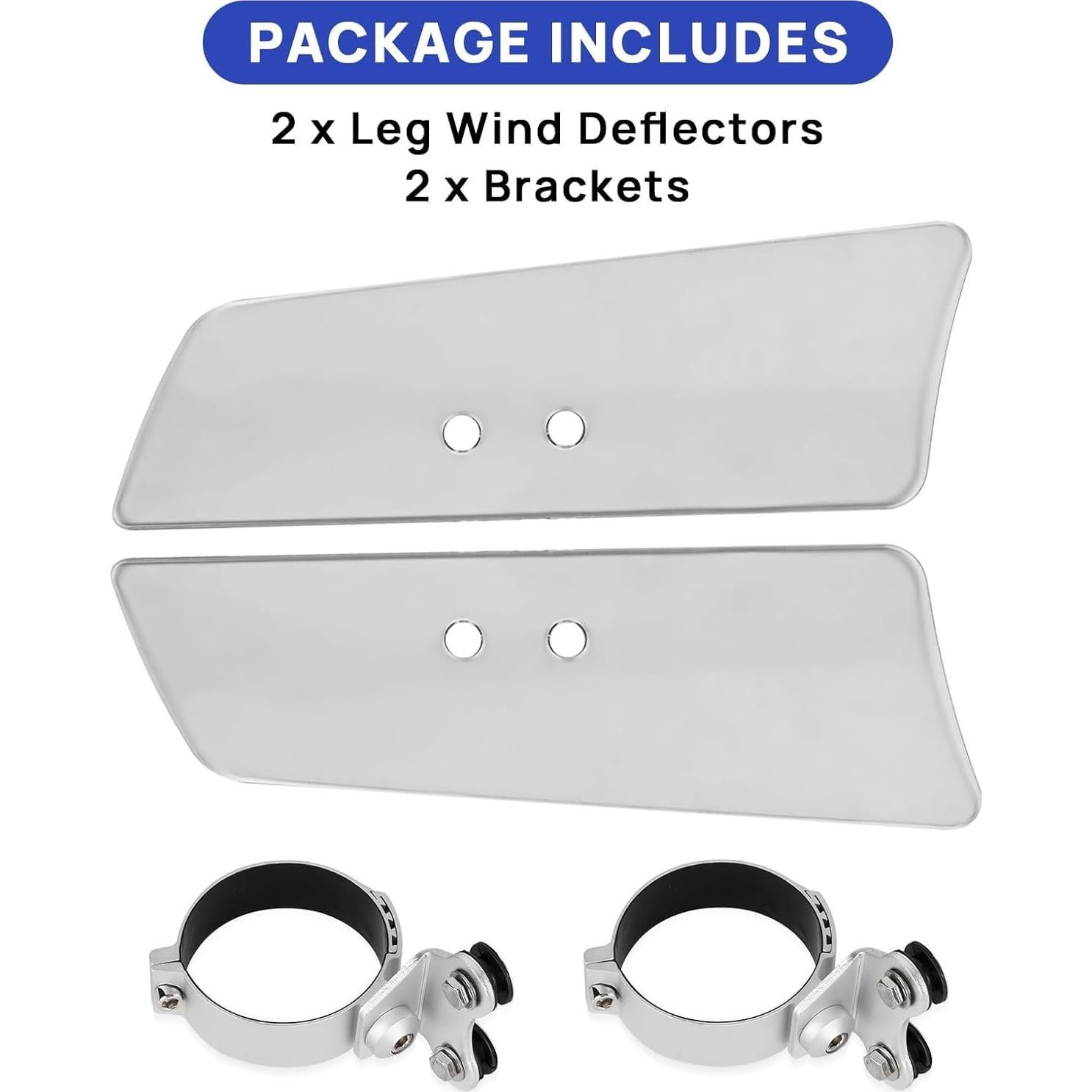 Deflector de Viento para Piernas PSLER BK0205CL Claro