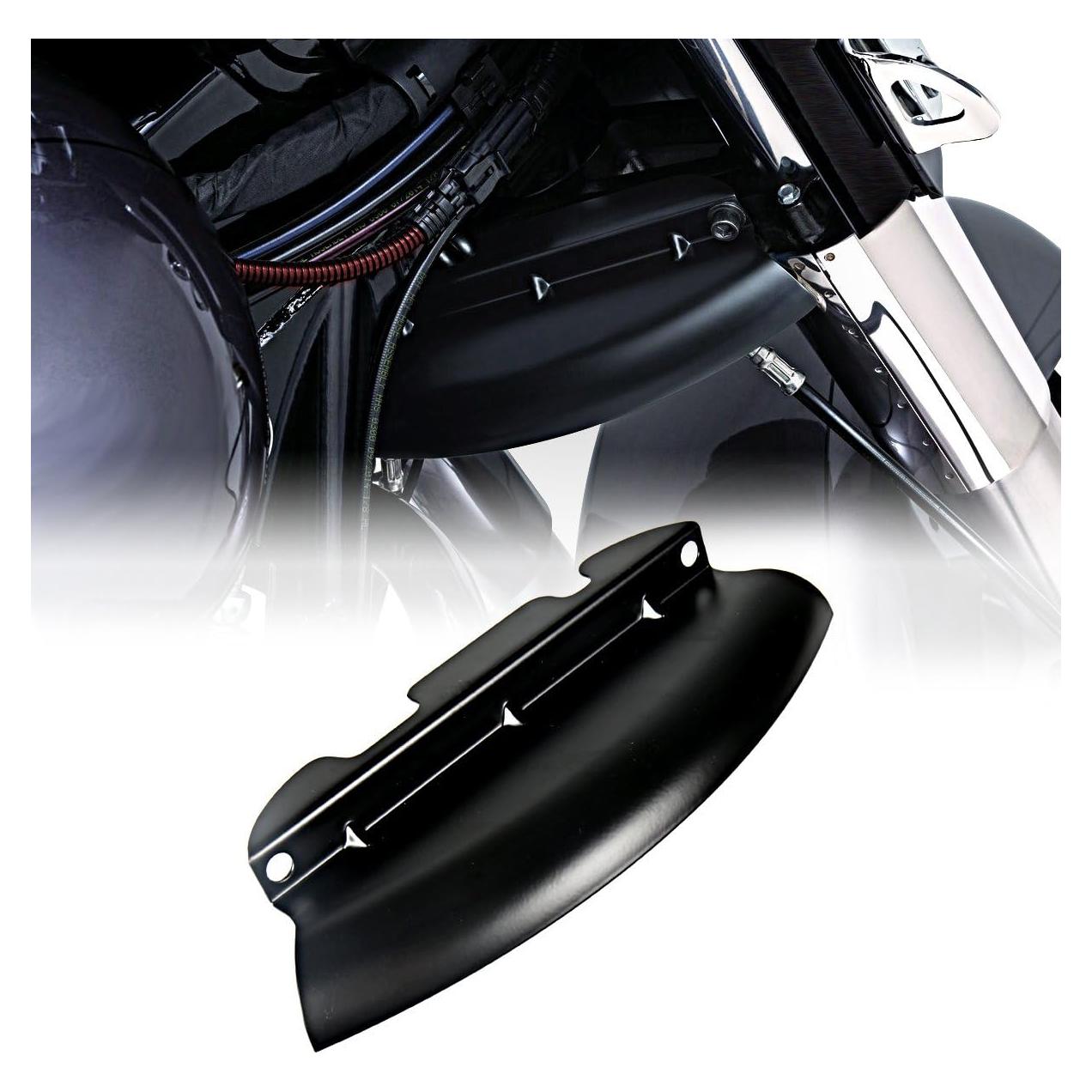 Deflector de Viento Inferior Rudyness Negro para Harley Touring 2014-2023