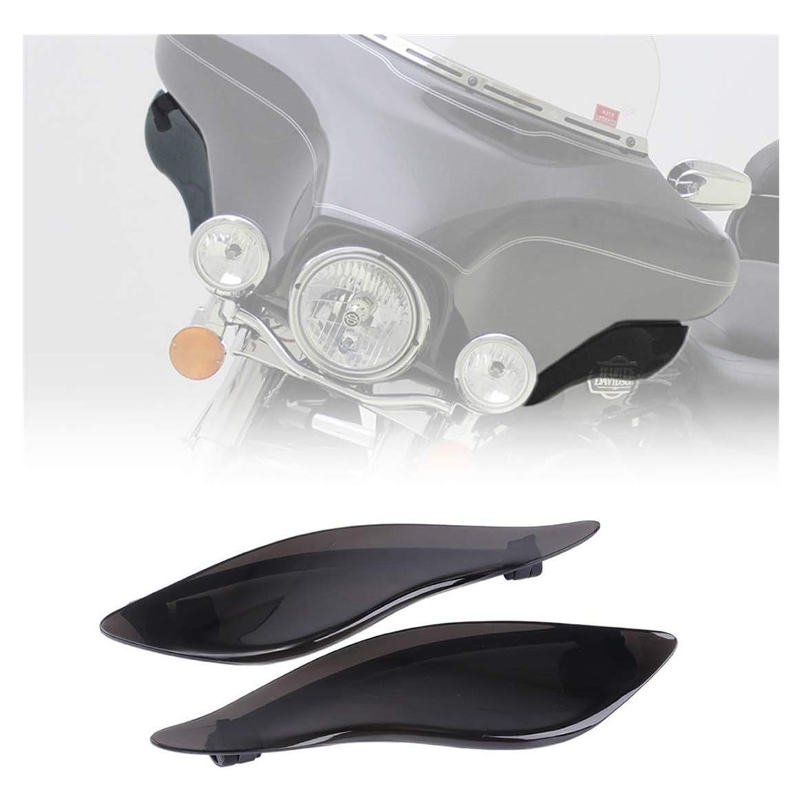 Deflectores de Aire Ajustables Kiwi Master para Harley Touring 2014-2024