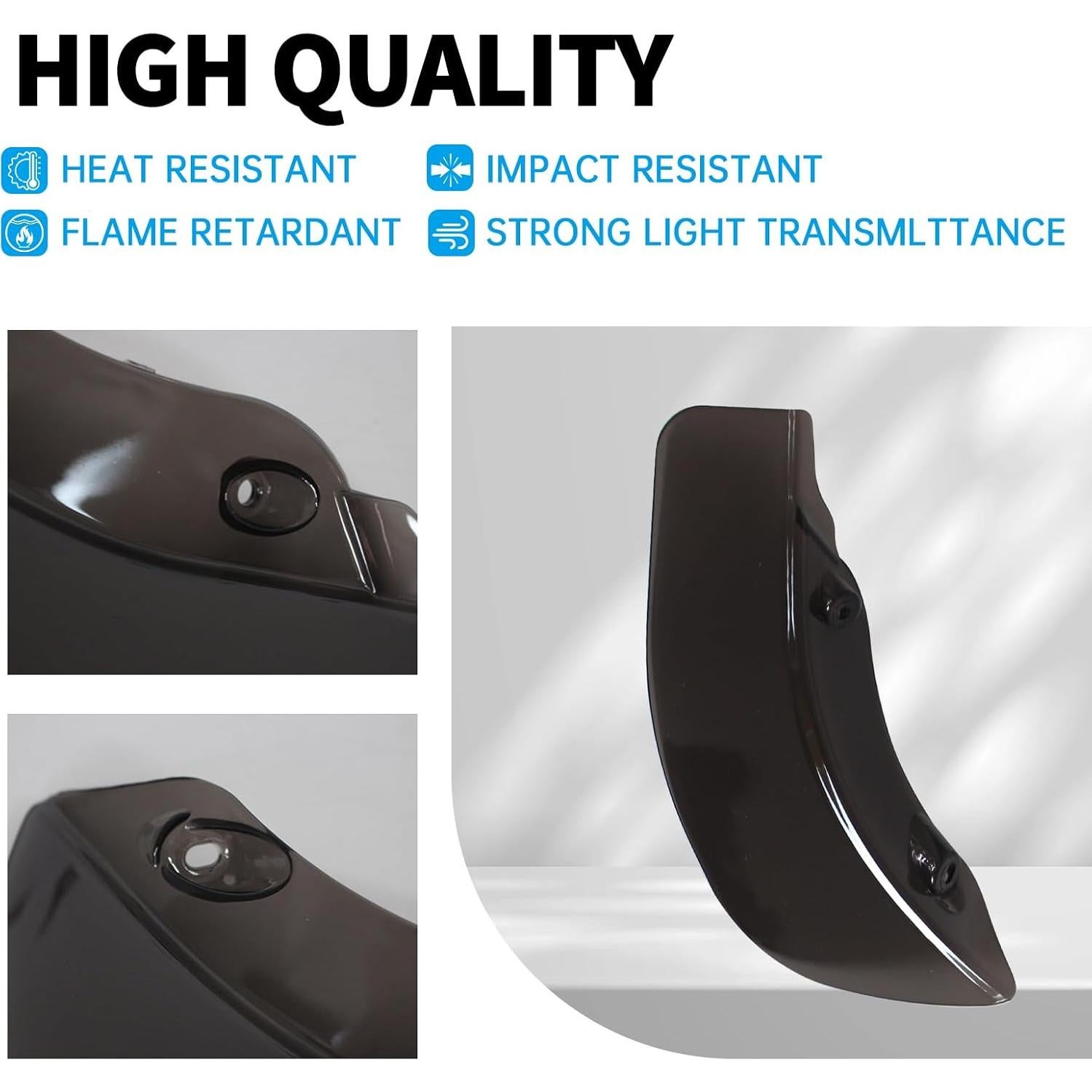 Deflector de Viento Ancho KAKABAS para Harley Touring 2015-2021