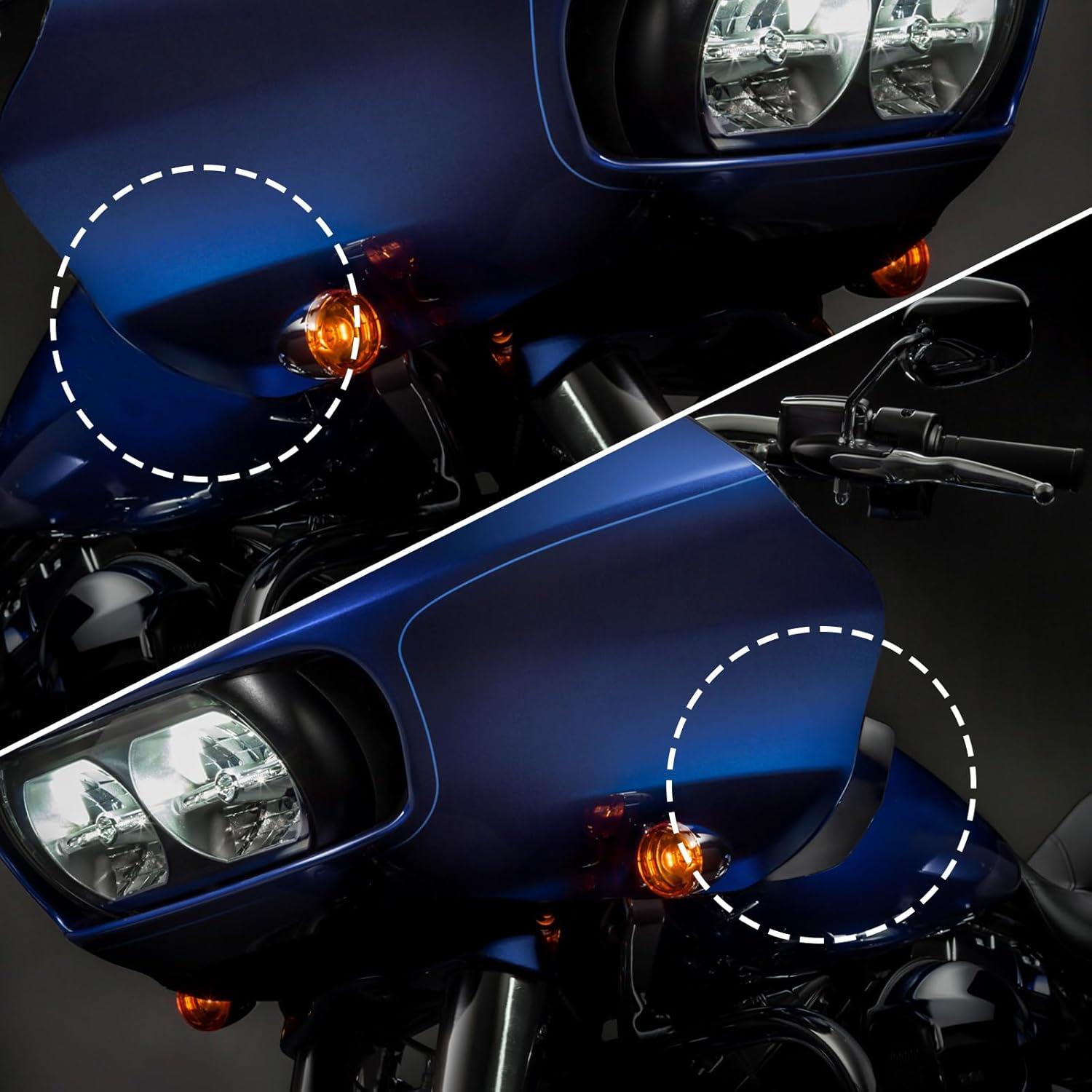 Deflector de Viento Ancho KAKABAS para Harley Touring 2015-2021
