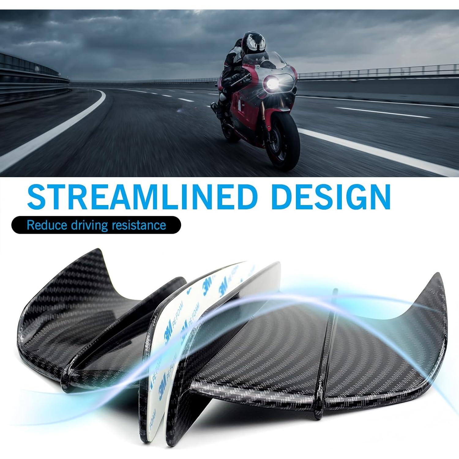 Ala de Carenado de Motocicleta MOXRUQ ABS Aerodinámica