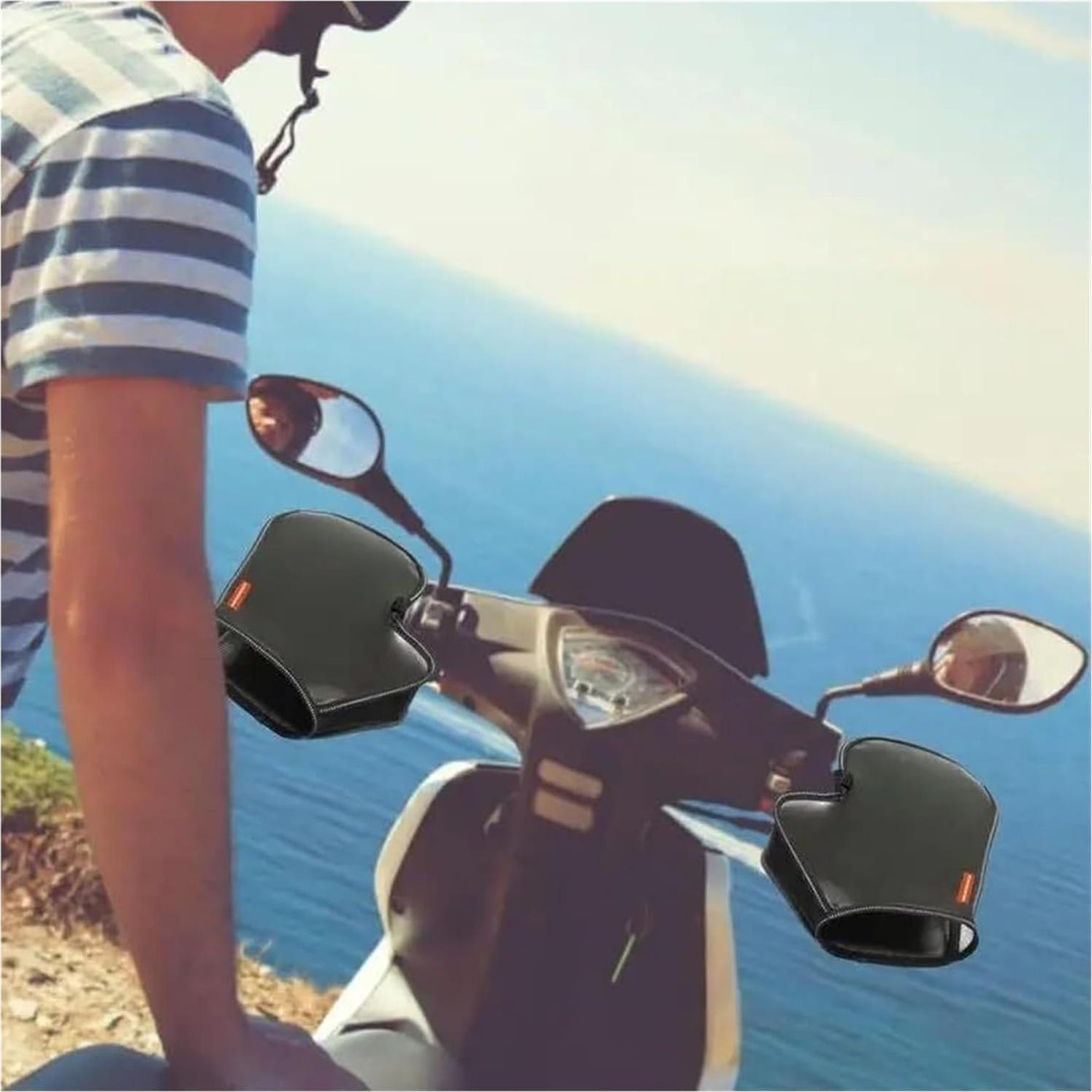 Manoplas de Manillar de Motocicleta ZXDdxjiu - Protección Solar