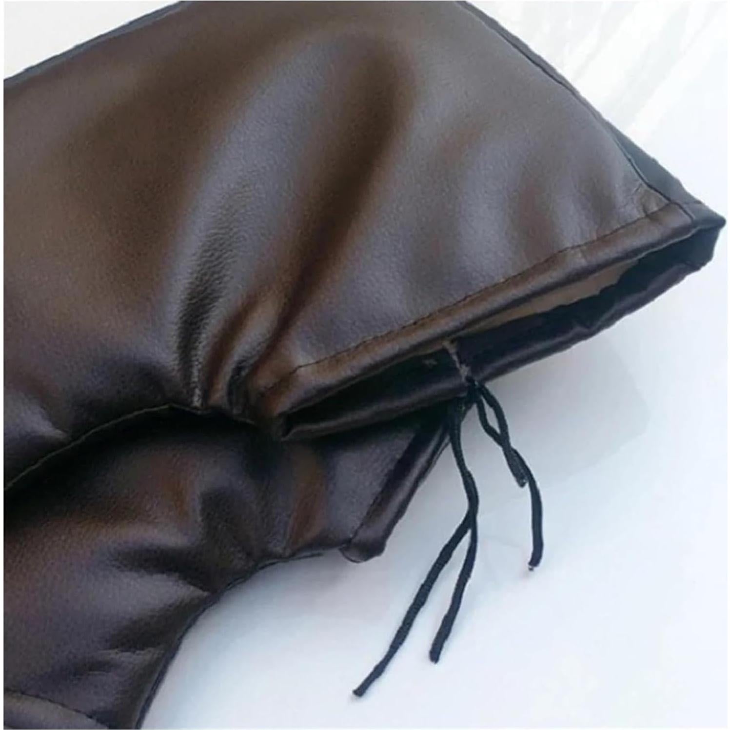 Guantes de Manillar de Motocicleta ZXDdxjiu Negros Impermeables